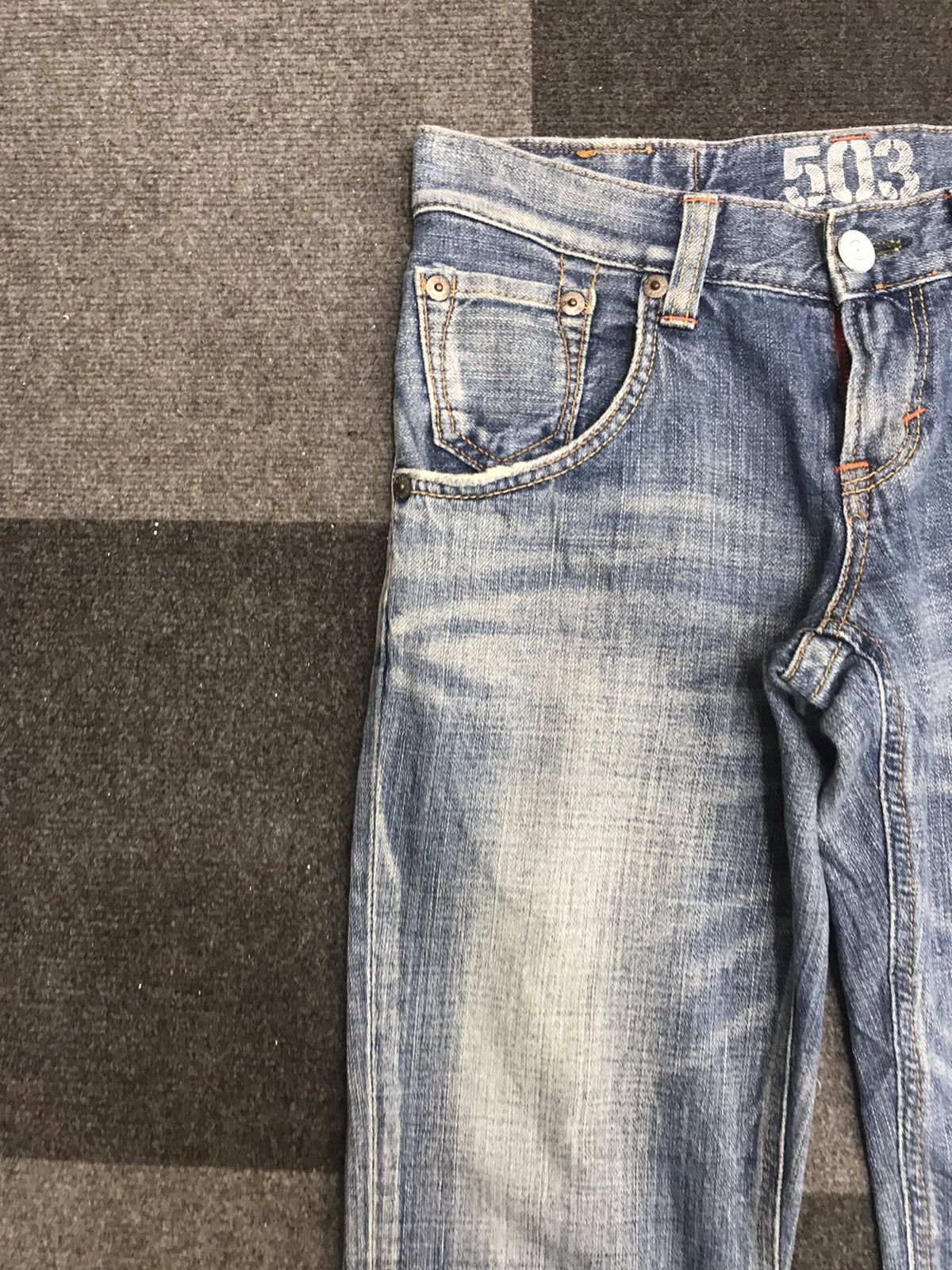 Edwin Flare🔥EDWIN 503 Flare Archival Fades Jeans F8 Size US 30 / EU 46 - 5 Thumbnail