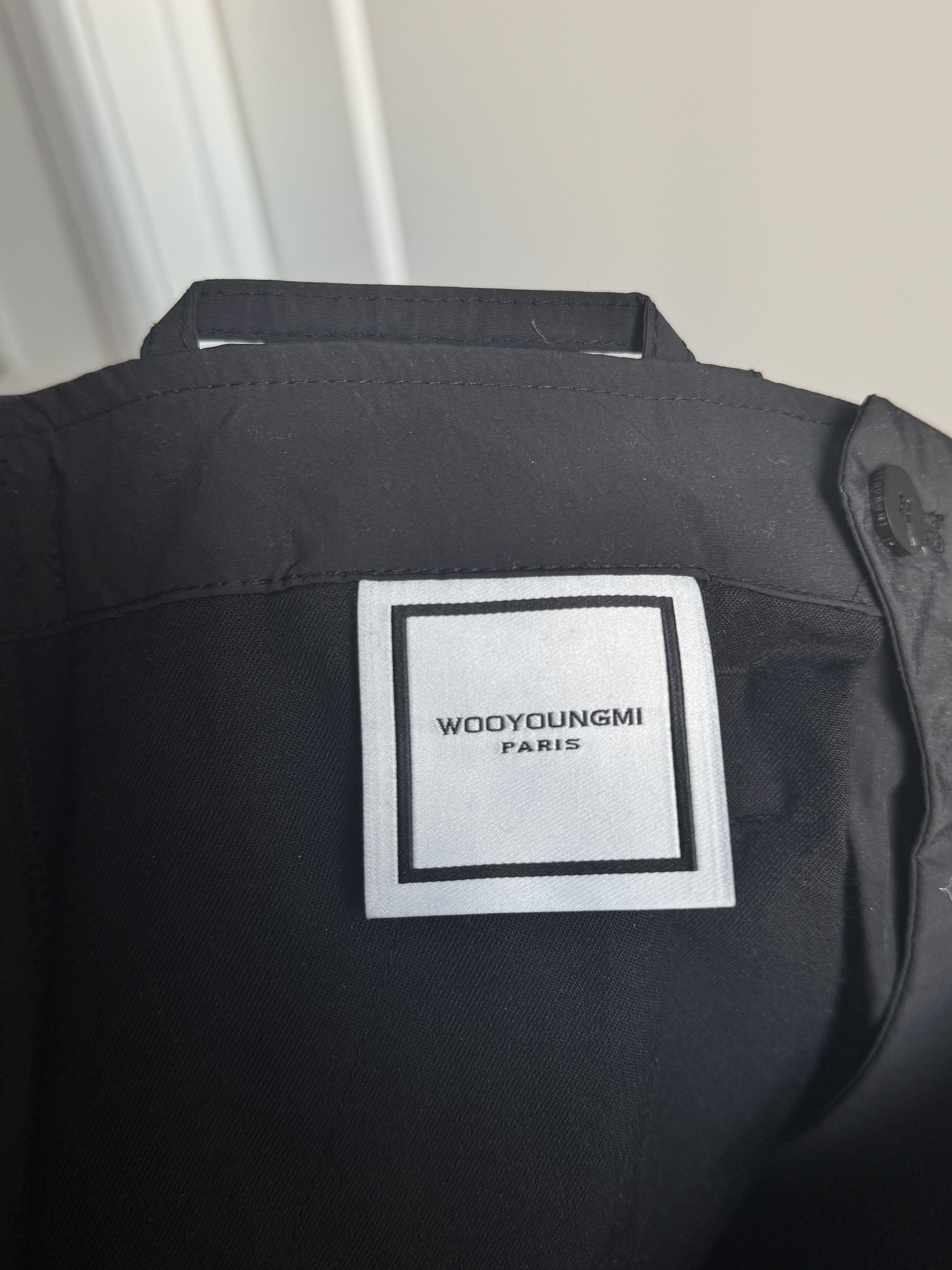 Wooyoungmi Wooyungmi Black Taffeta Cargo Pant Size US 36 / EU 52 - 3 Thumbnail