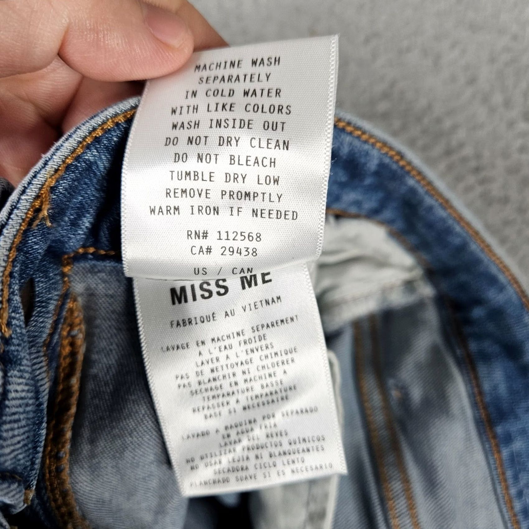 Miss Me Miss Me Denim High-Rise Crop Boot Women's blue Casual Jeans Size 27 Size 27" / US 4 / IT 40 - 6 Thumbnail