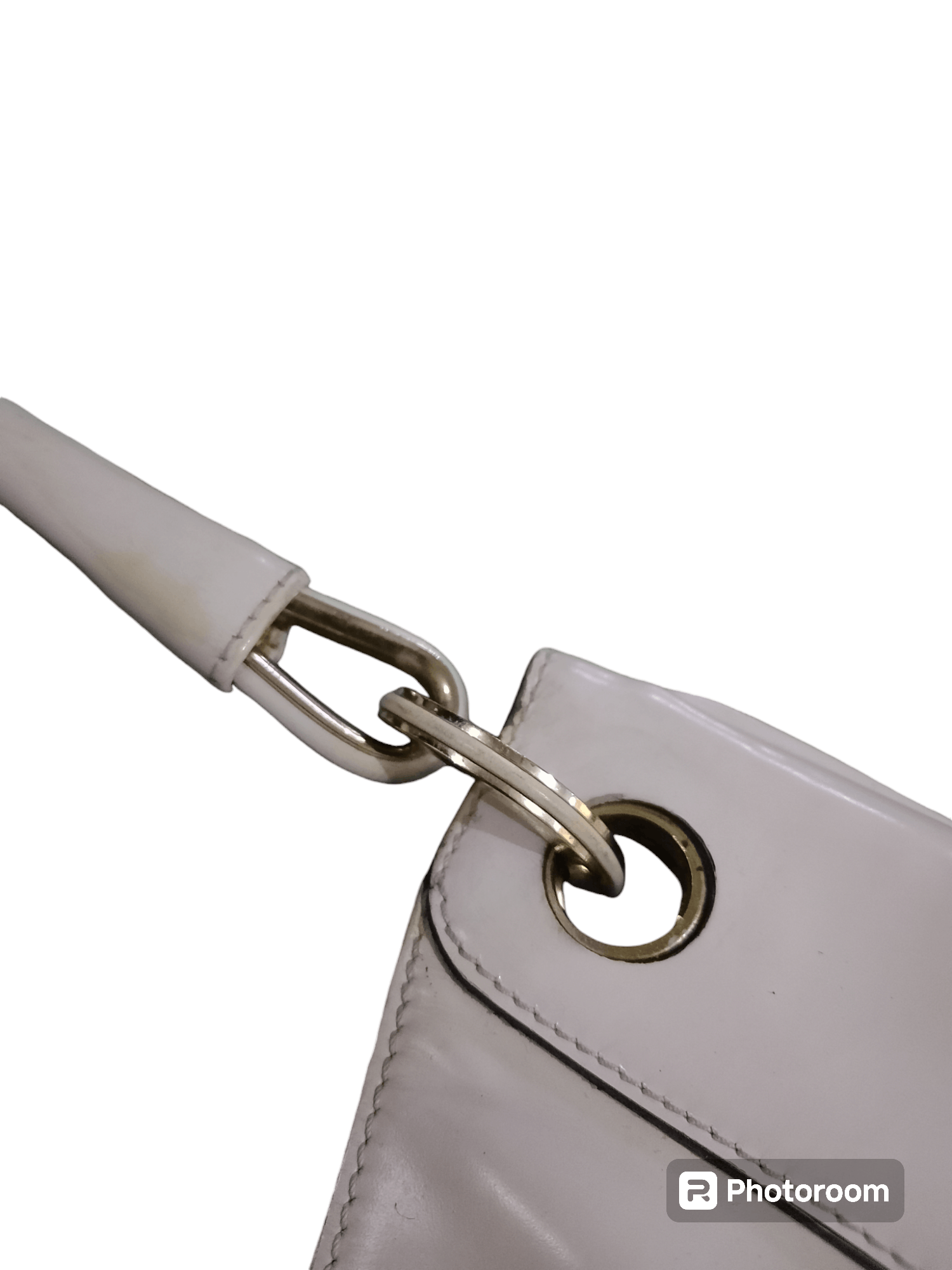 Gucci Gucci white patent jackie leather handbag Size ONE SIZE - 16 Thumbnail