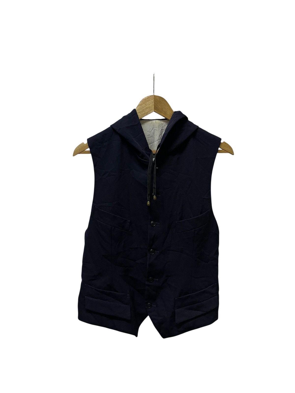 Jean Paul Gaultier Jean Paul GAULTIER HOMME Hoodie Vest Size 48 Size 48S - 5 Thumbnail