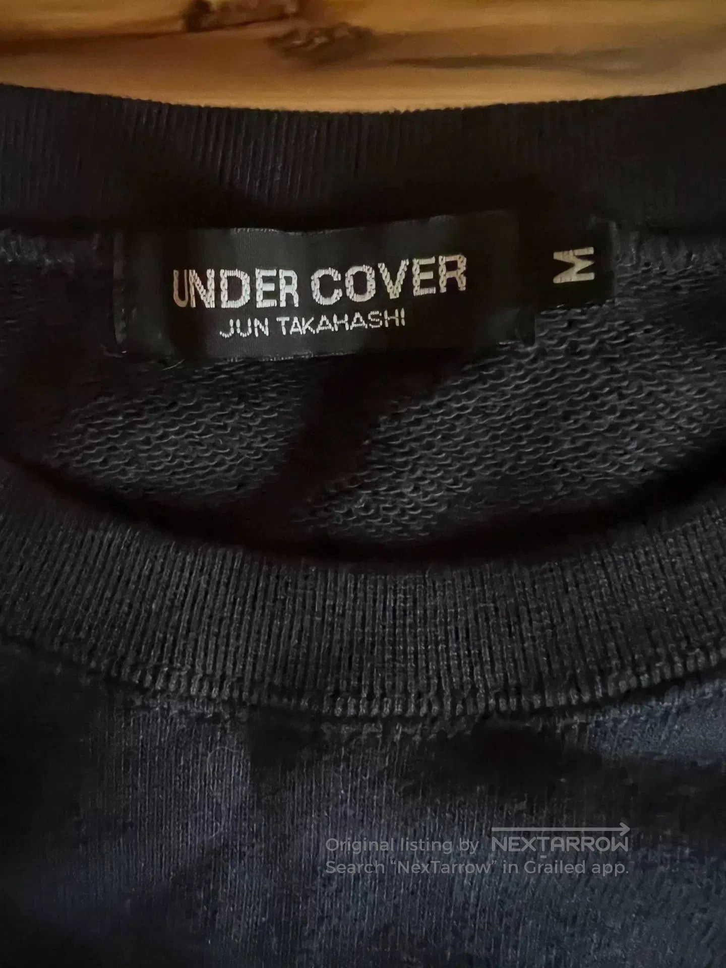 Undercover blue floral print cotton sweatshirt. Size US M / EU 48-50 / 2 - 8 Thumbnail