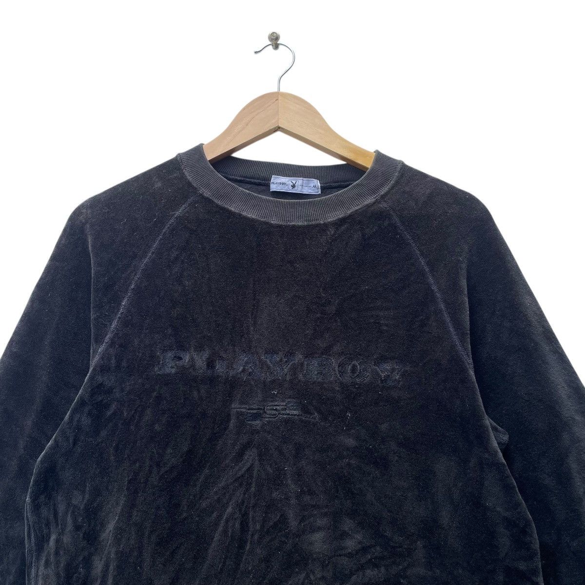 Playboy 💥Vintage Playboy Spell Out Pullover Sweatshirt Jacket Size US M / EU 48-50 / 2 - 3 Thumbnail