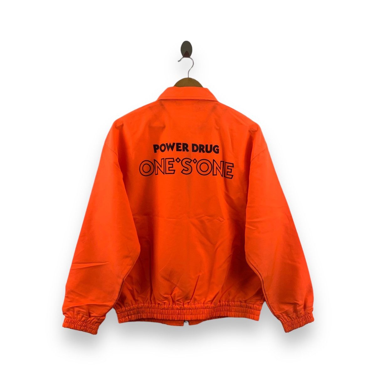 Vintage Vintage POWER DRUG ONE S ONE Racing Team Jacket Size US L / EU 52-54 / 3 - 1 Thumbnail