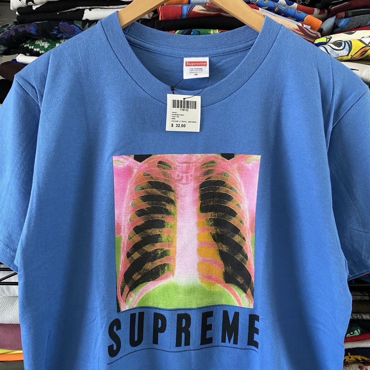 Supreme Supreme X-Ray T-Shirt Light Royal 2016 Brand New With Tags Size US M / EU 48-50 / 2 - 2 Thumbnail