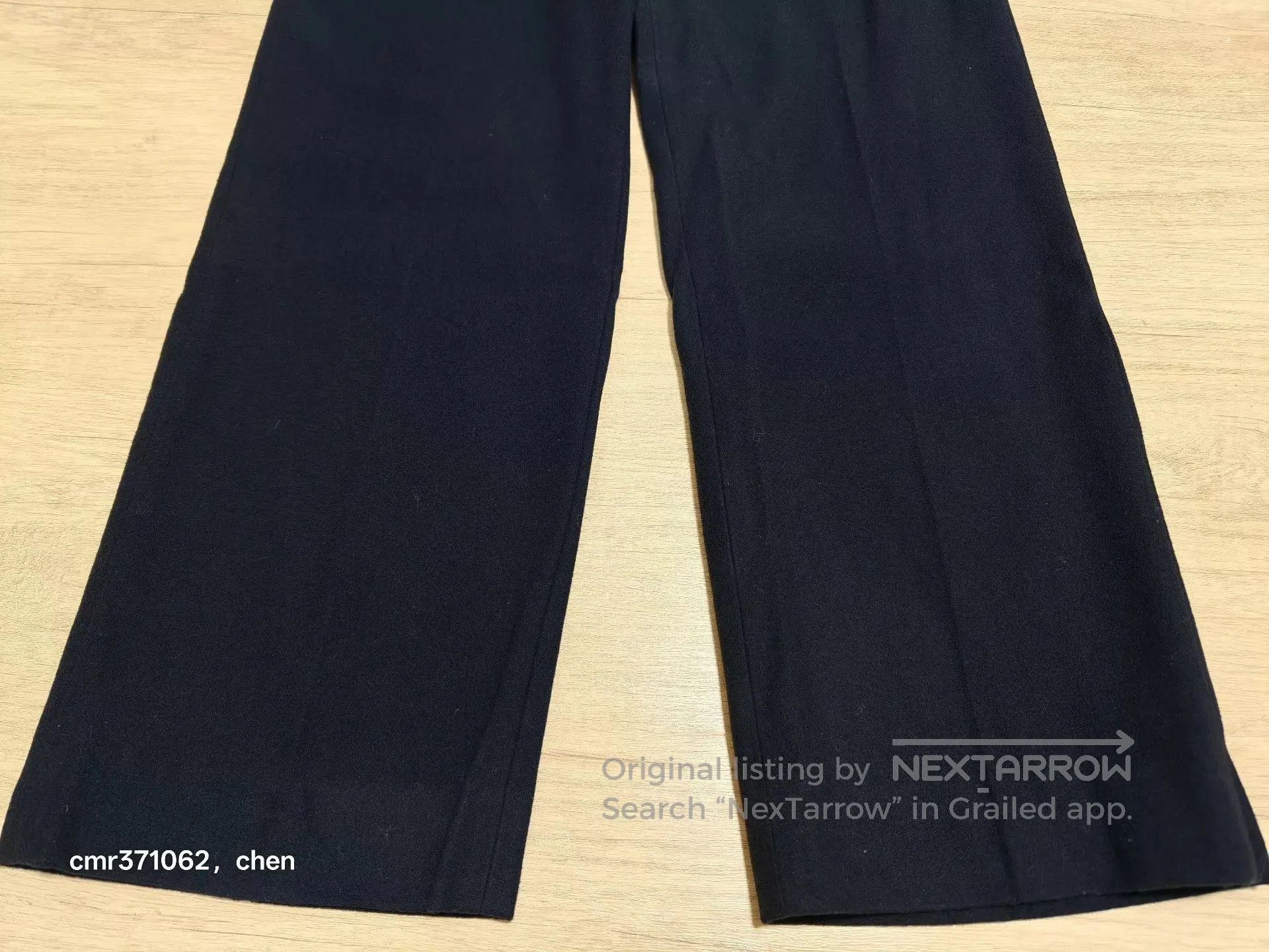Visvim Blue Casual Pants with Belt, Size 32. Size US 32 / EU 48 - 2 Thumbnail