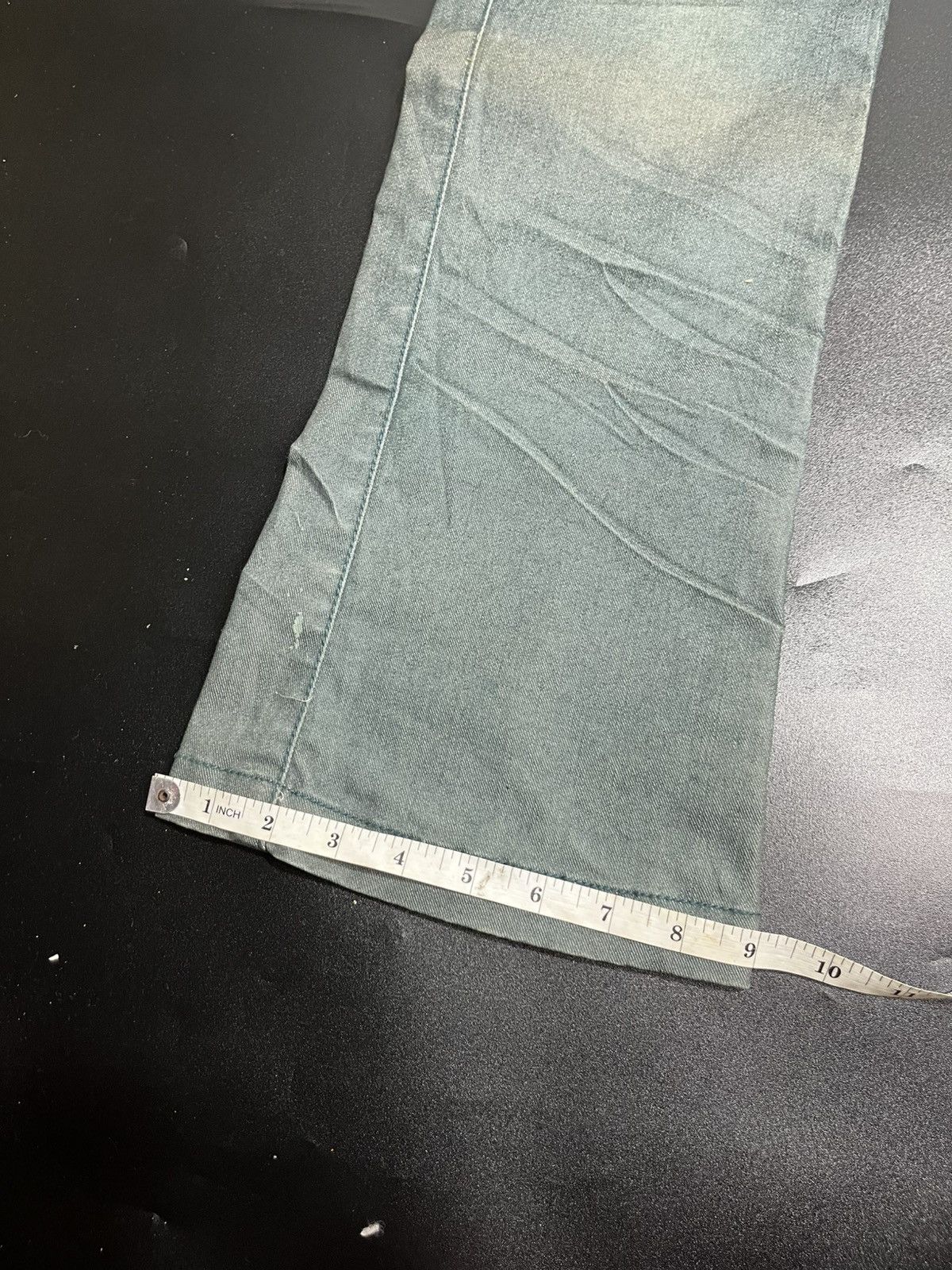 If Six Was Nine × Japanese Brand × Le Grande Bleu (L.G.B.) Japanese Samuel And Kevin Flared Jeans Size US 30 / EU 46 - 14 Thumbnail