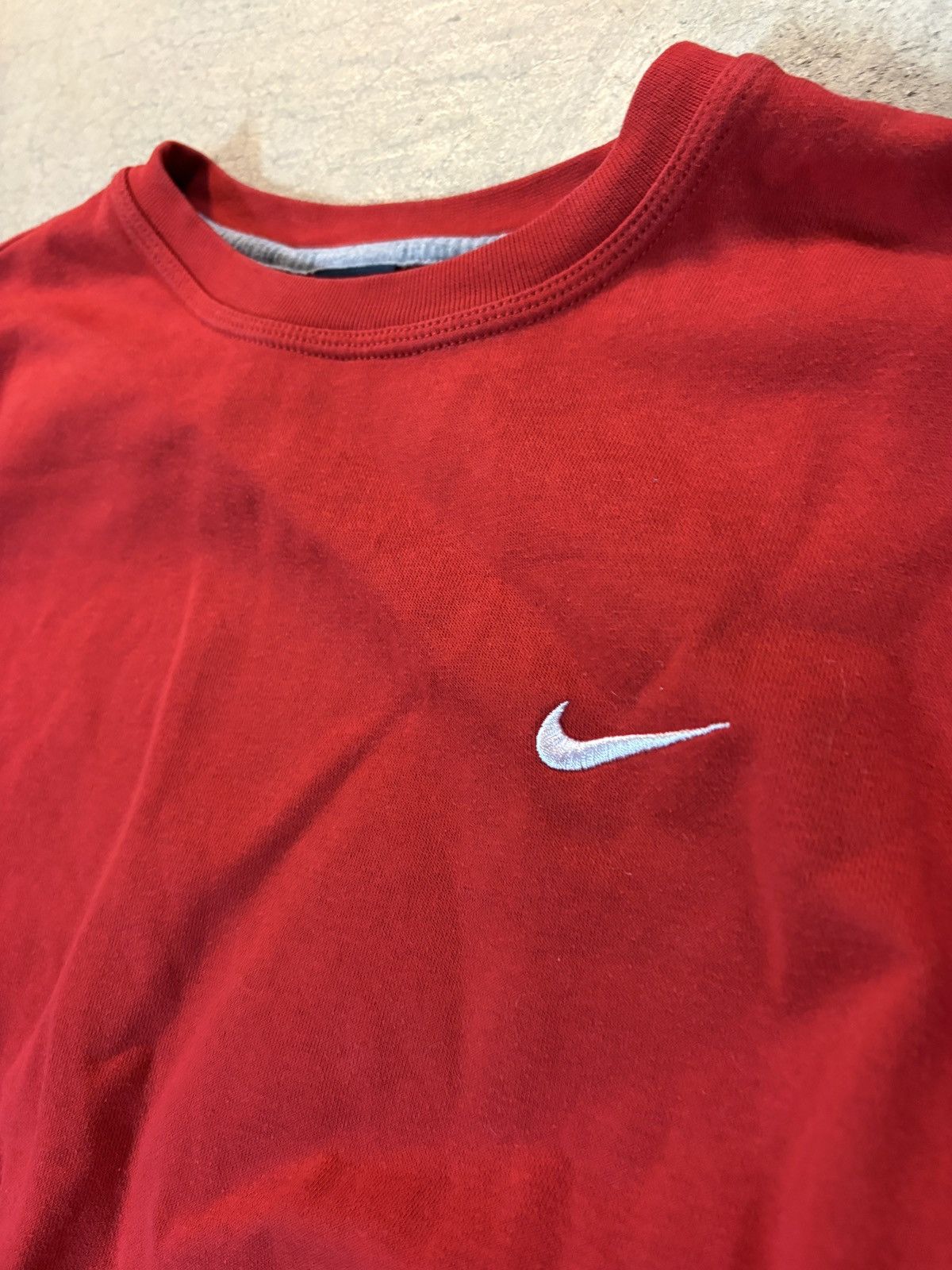 Nike Nike Y2K Crewneck Sweatshirt Red Size XL Size US XL / EU 56 / 4 - 2 Thumbnail