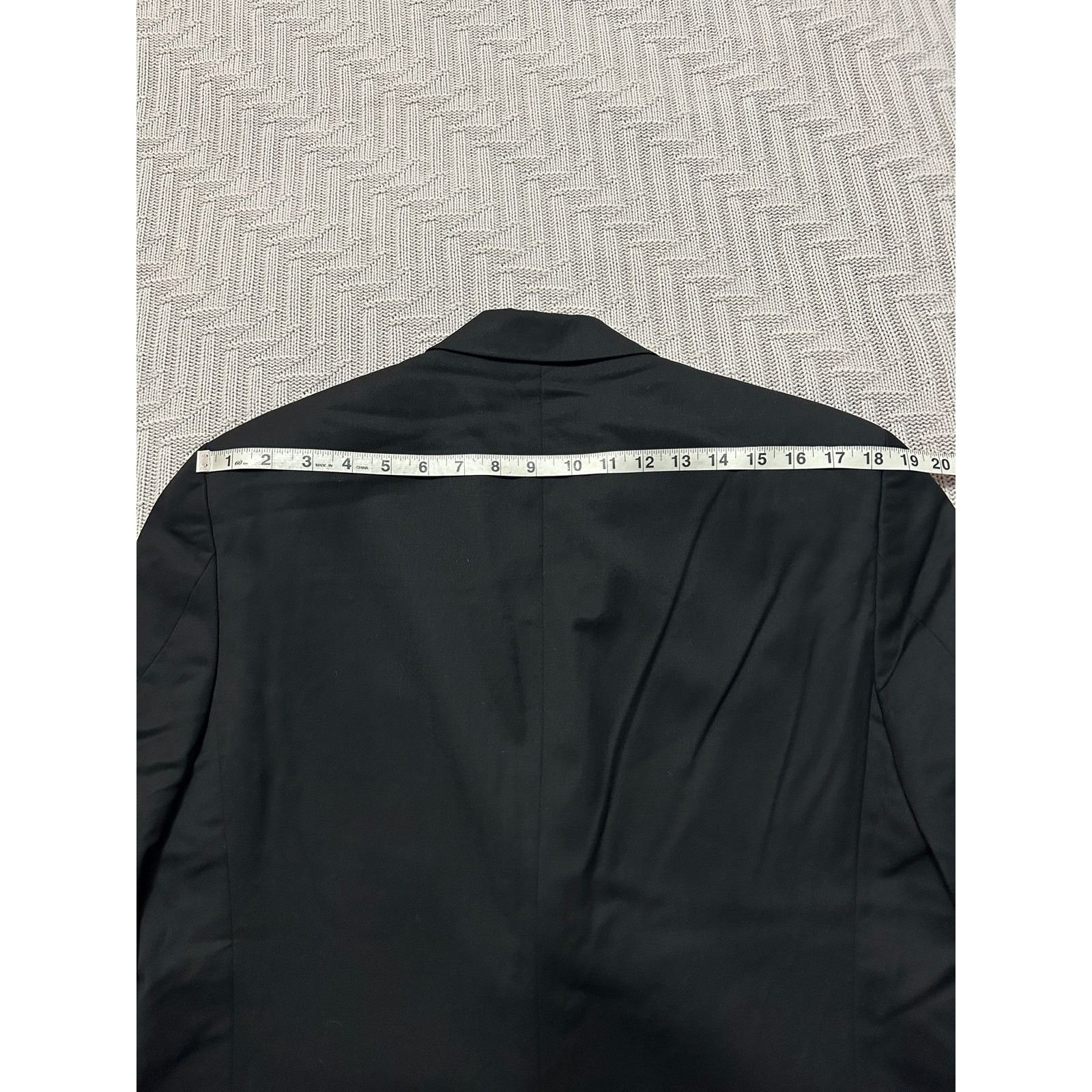 Chaps Chaps black wool two button blazer size 38R Size 38R - 8 Thumbnail