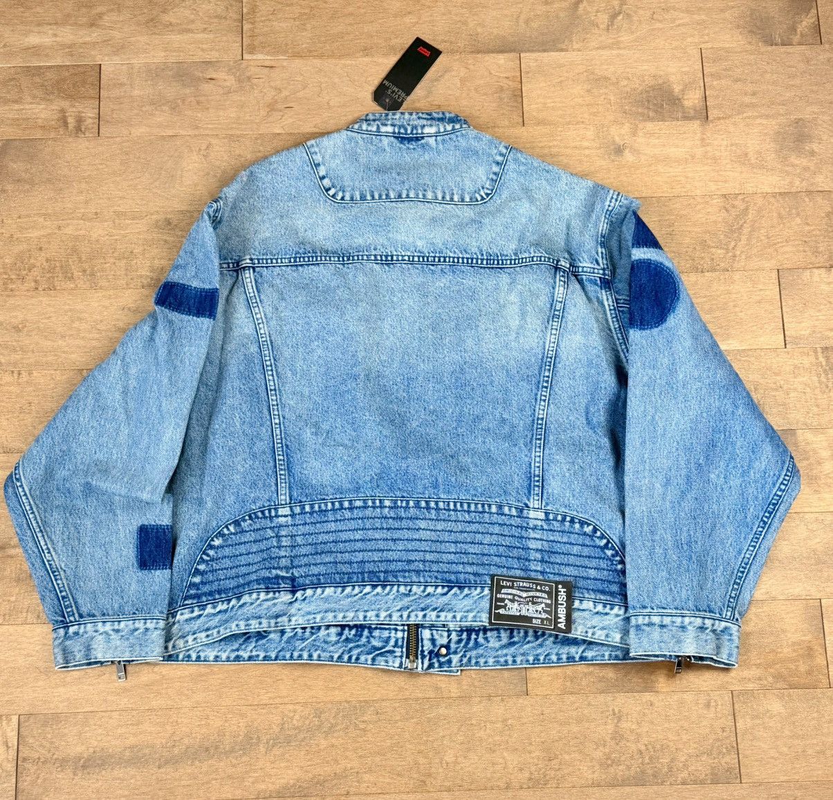 Ambush Design DDP New AMBUSH X LEVI’S Denim Moto Biker Jacket XL Size US XL / EU 56 / 4 - 16 Thumbnail