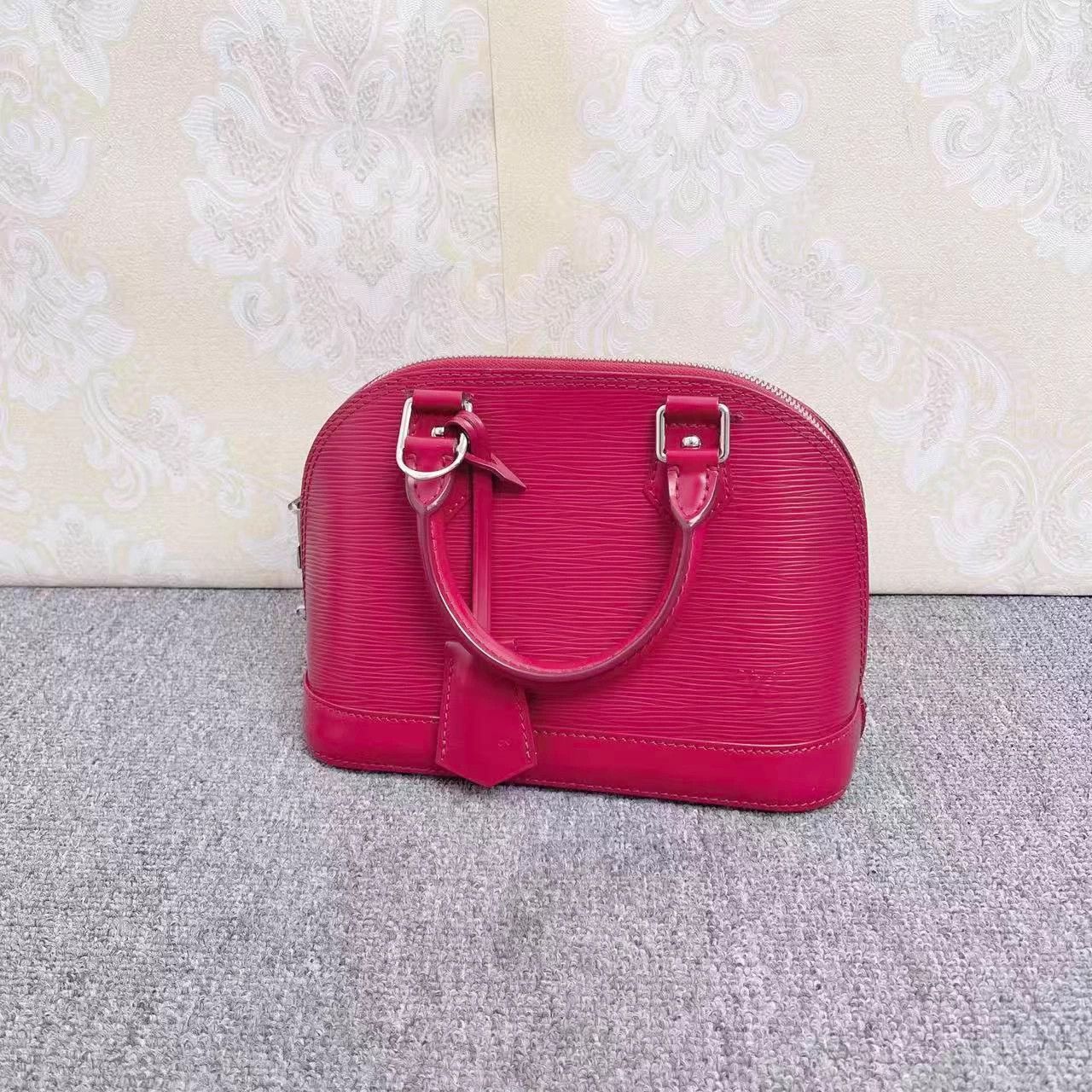 Louis Vuitton Louis Vuitton Rose Epi Alma BB Shoulder Bag 98% New Size ONE SIZE - 3 Thumbnail