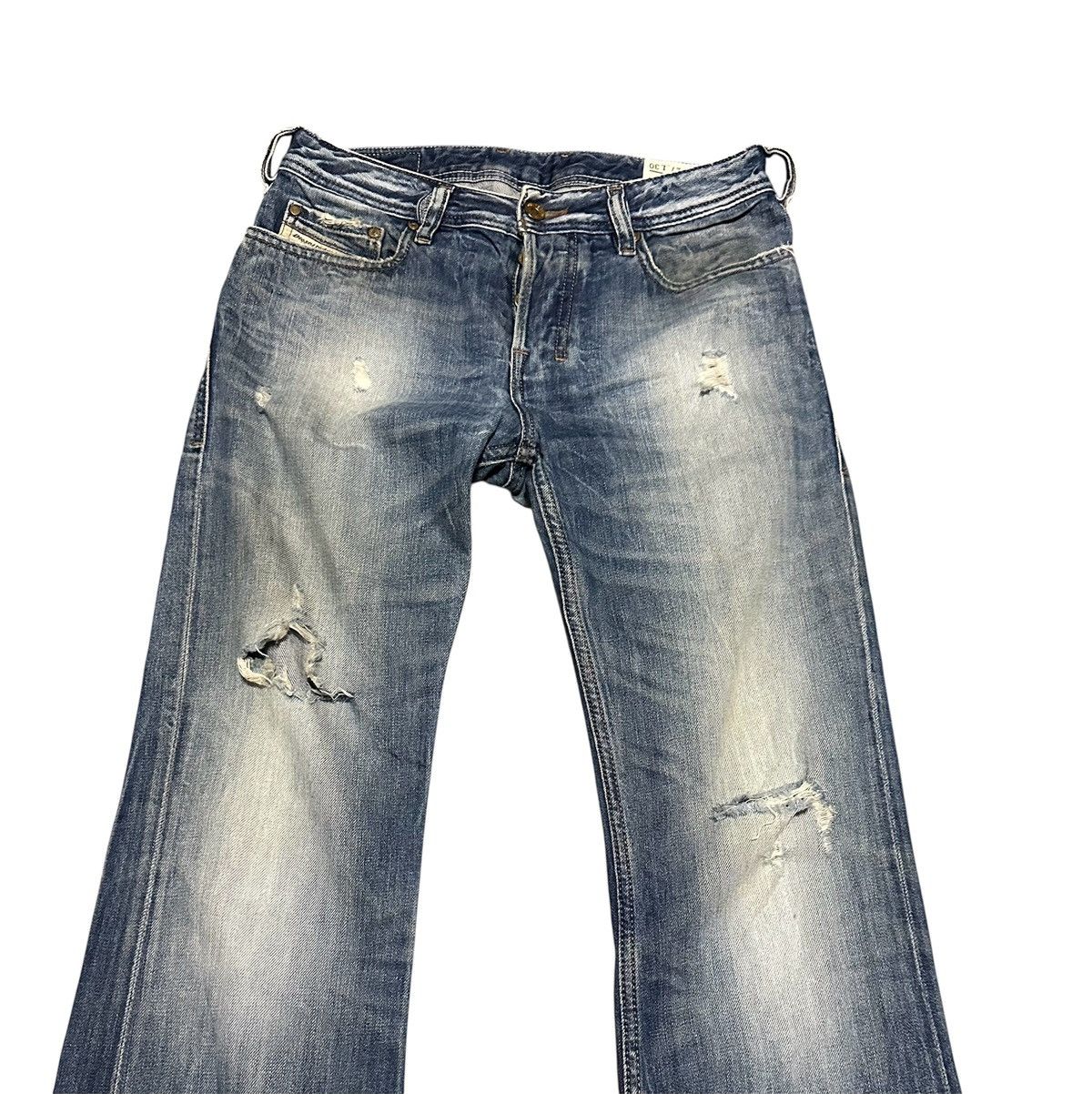 Diesel Vintage Diesel Industry Flare Bell Bottom Bootcut Jeans Size US 30 / EU 46 - 4 Thumbnail