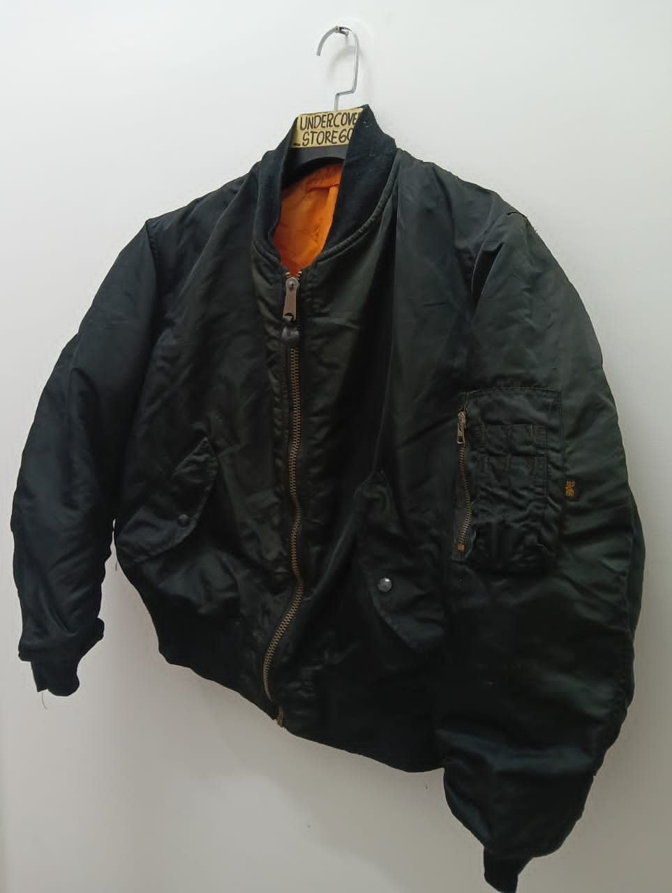Alpha Industries 📌🔥Vintage Bombers Jacket ALPHA INDUSTRIES INC large size Size US L / EU 52-54 / 3 - 9 Thumbnail