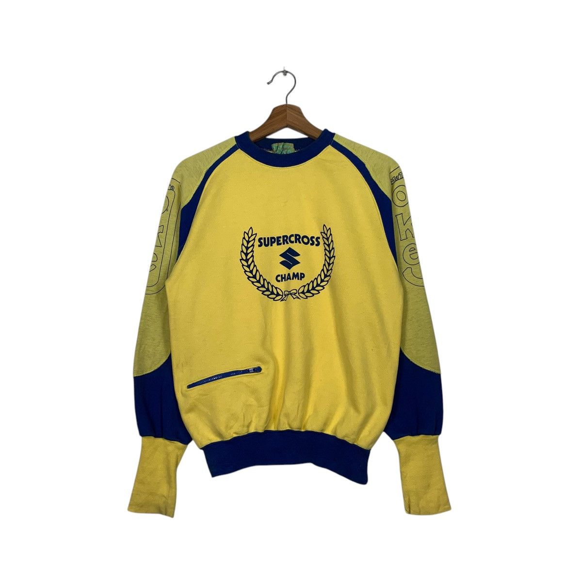 Japanese Brand Vintage Suzuki Supercross Champ Sweater Size US S / EU 44-46 / 1 - 1 Thumbnail