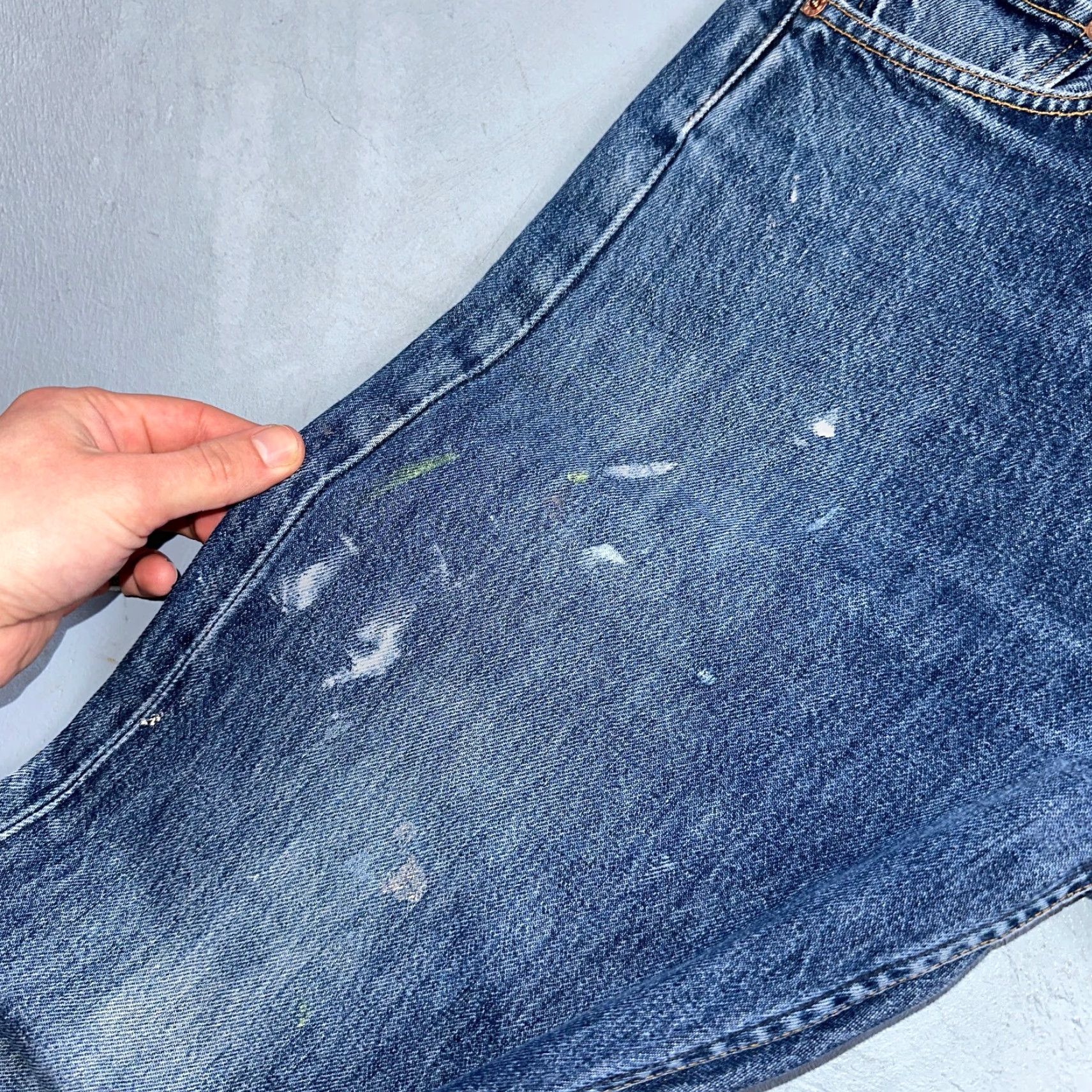 Levi's VINTAGE Levi's 501 XX Straight Leg Jeans 90s Blue Light Wash 33x36 Mens Size US 33 - 7 Thumbnail