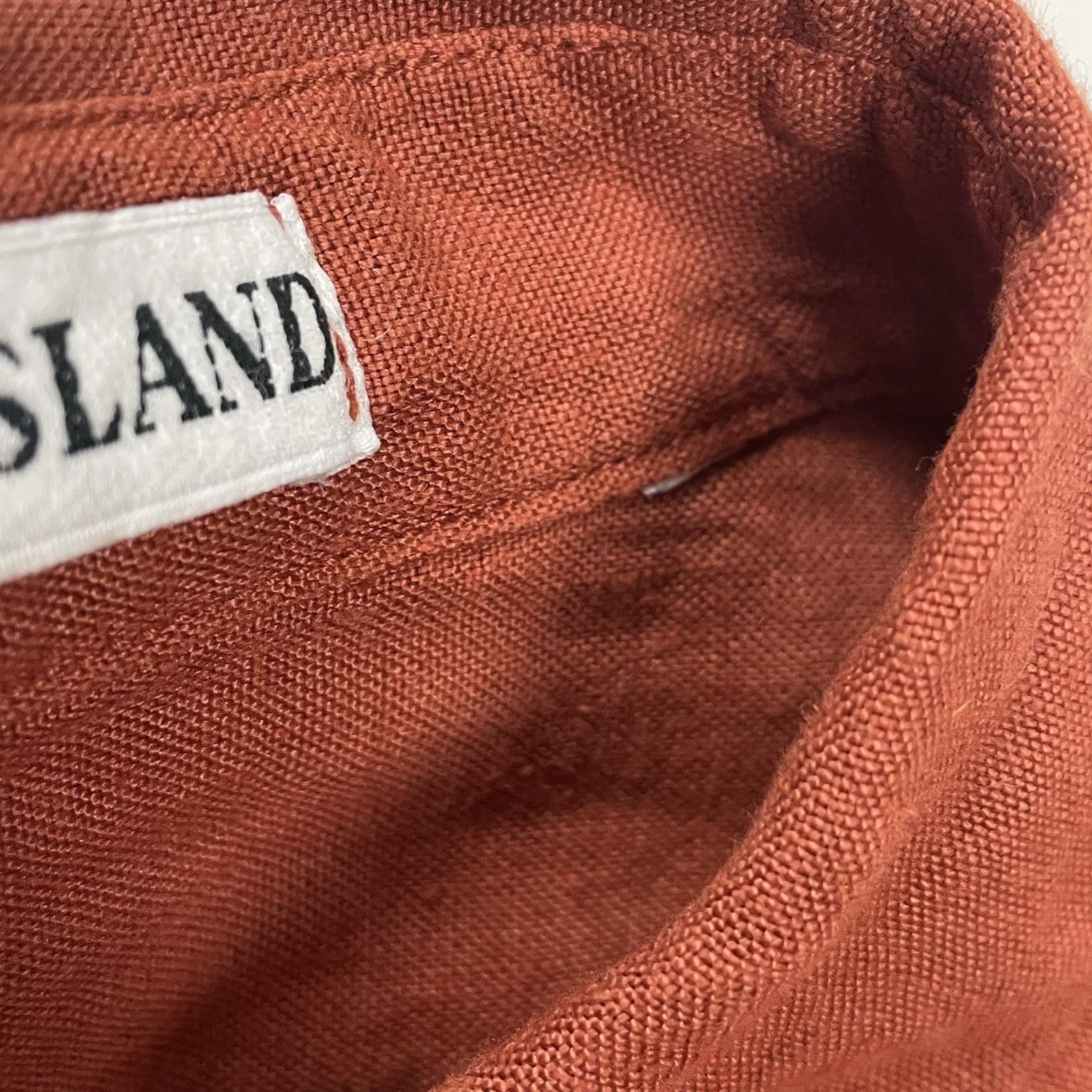 Stone Island Vintage Stone Island Marina Shirt Linen Short Sleeve Top S Size US S / EU 44-46 / 1 - 4 Thumbnail