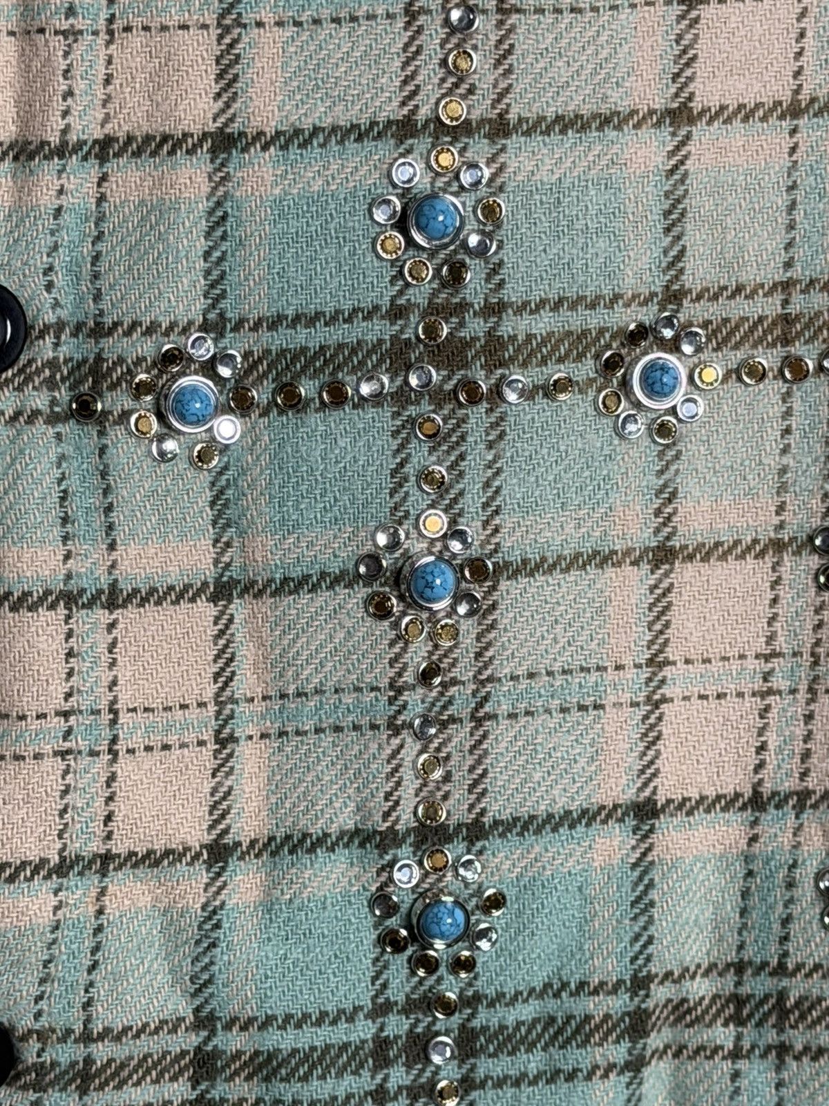 Vale Vale Forever Little Gems Flannel 'Green' Size US S / EU 44-46 / 1 - 3 Thumbnail