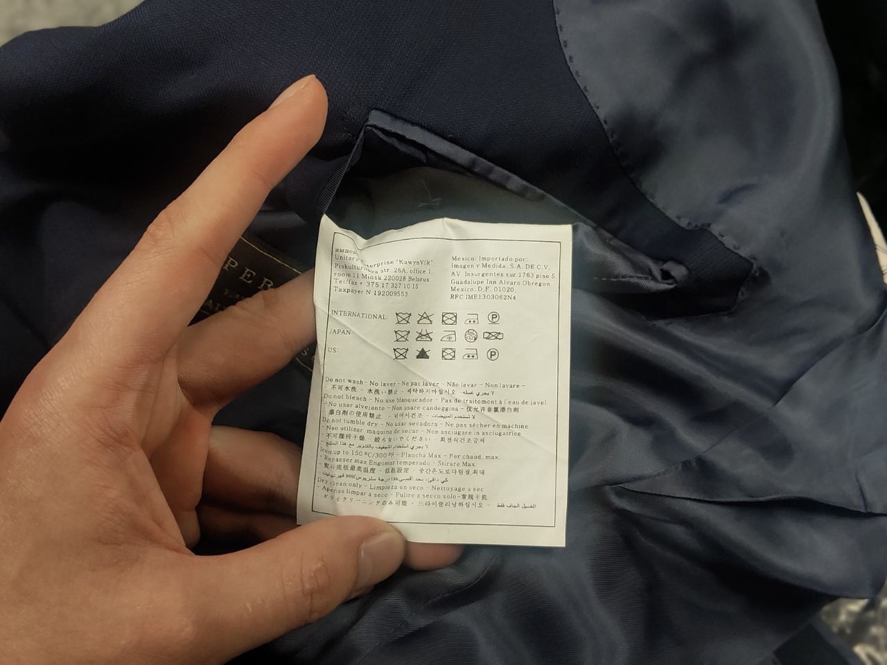 Suitsupply Suitsupply Design Lazio Pure wool Navy button Blazer Jacket Size US L / EU 52-54 / 3 - 17 Thumbnail