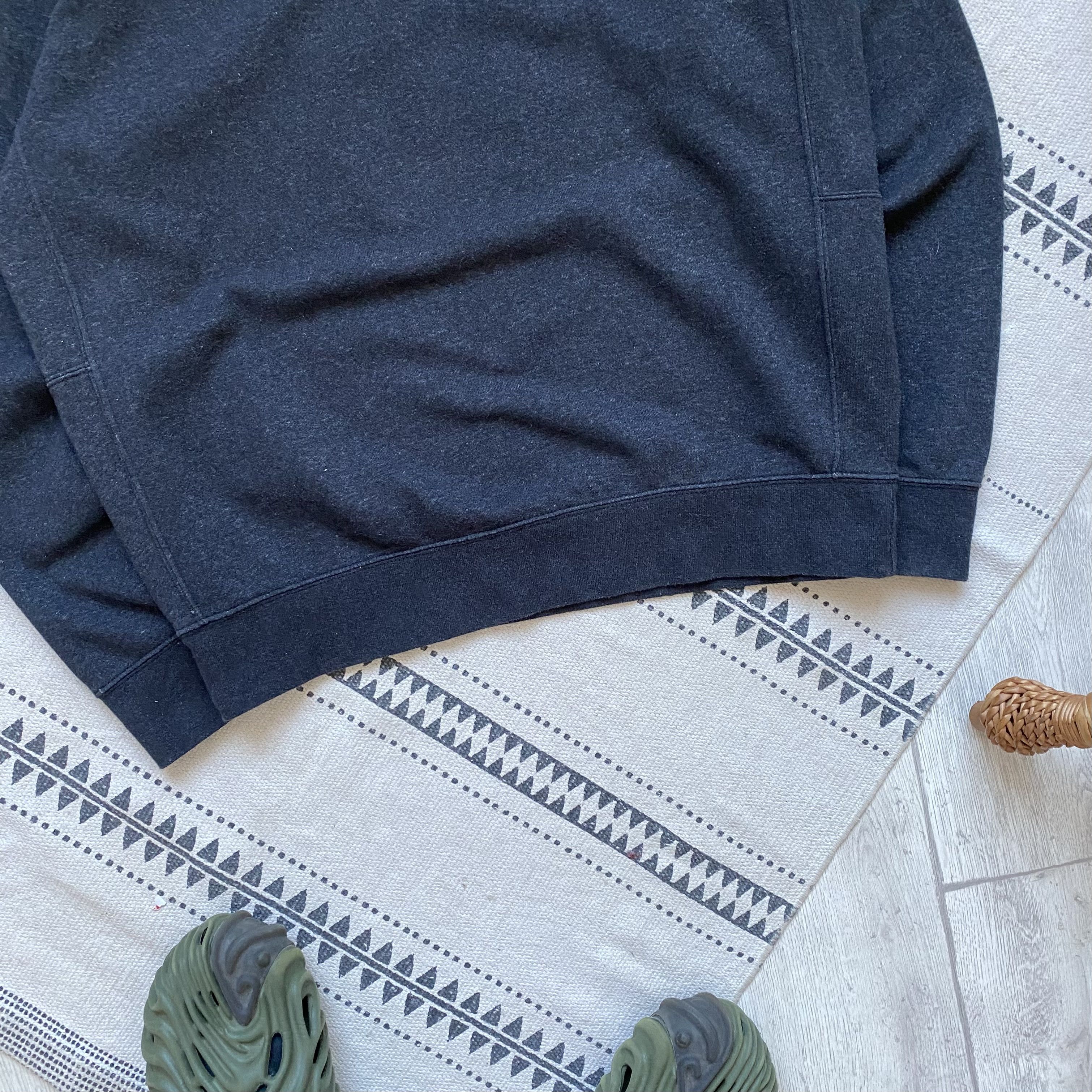 Nike 🦏 Y2K Nike sweatshirt Crewneck mini logo Swoosh Drill Size US M / EU 48-50 / 2 - 3 Thumbnail