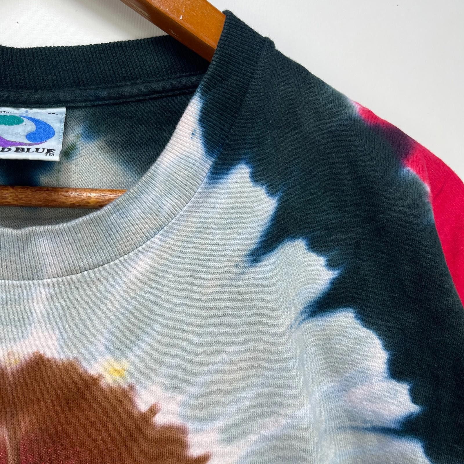 Liquid Blue Vintage 90s Wisconsin Badgers Liquid Blue Tie Dye T Shirt XL Size ONE SIZE - 5 Thumbnail