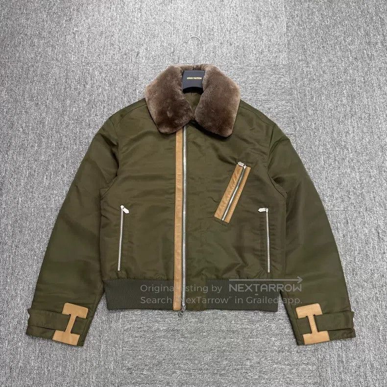 Hermes Hermes Mink Fur Collar Pilot Jacket Size US M / EU 48-50 / 2 - 1 Thumbnail