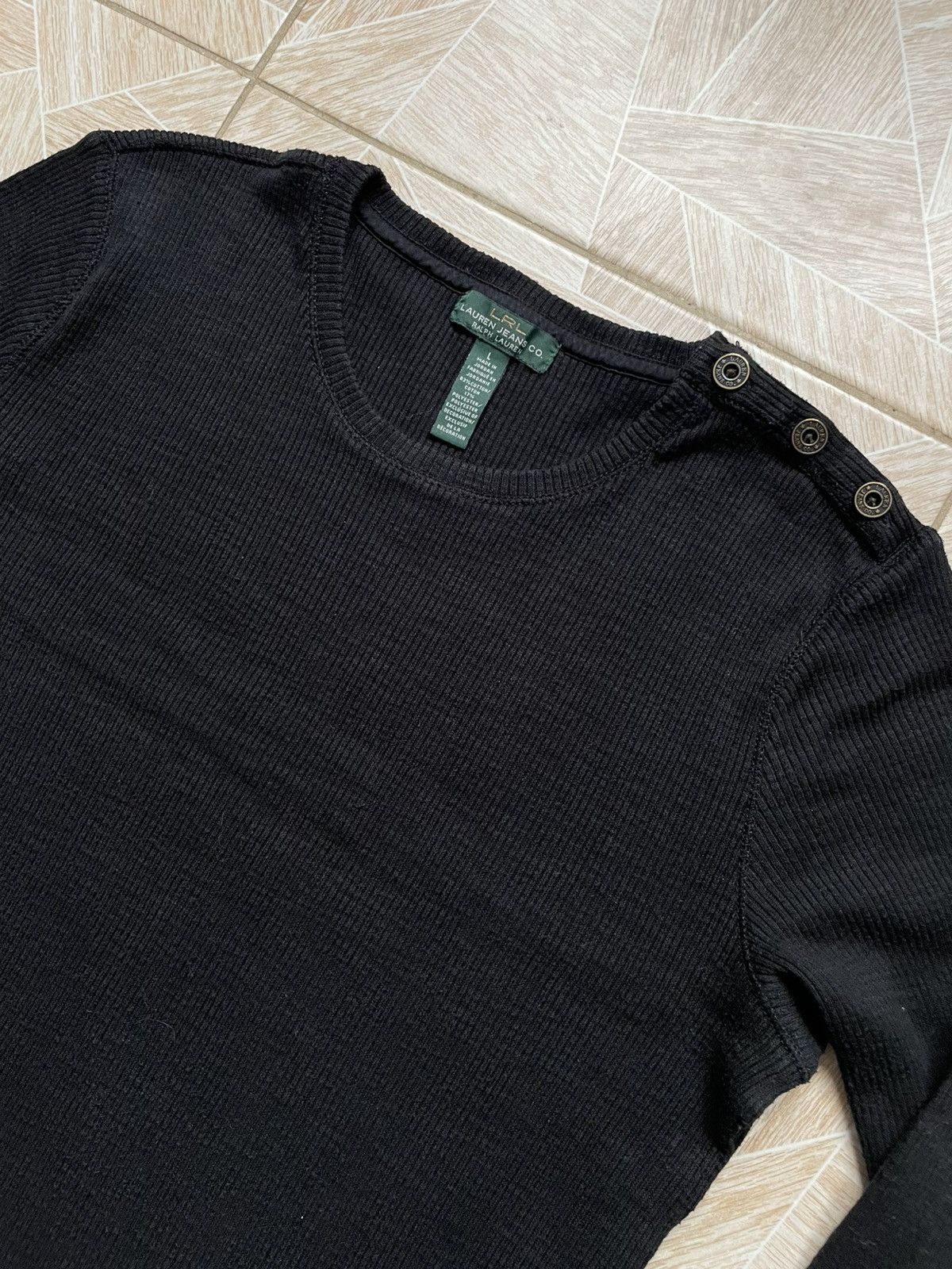 Lauren Ralph Lauren × Vintage Hype LRL Luxury Green Label Ralph Lauren Jeans Co. Sweater Size US L / EU 52-54 / 3 - 2 Thumbnail