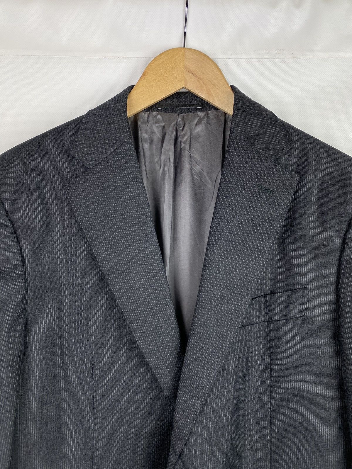 Suitsupply Suitsupply Vitale Barberis striped pure wool blazer jacket Size 40L - 4 Thumbnail