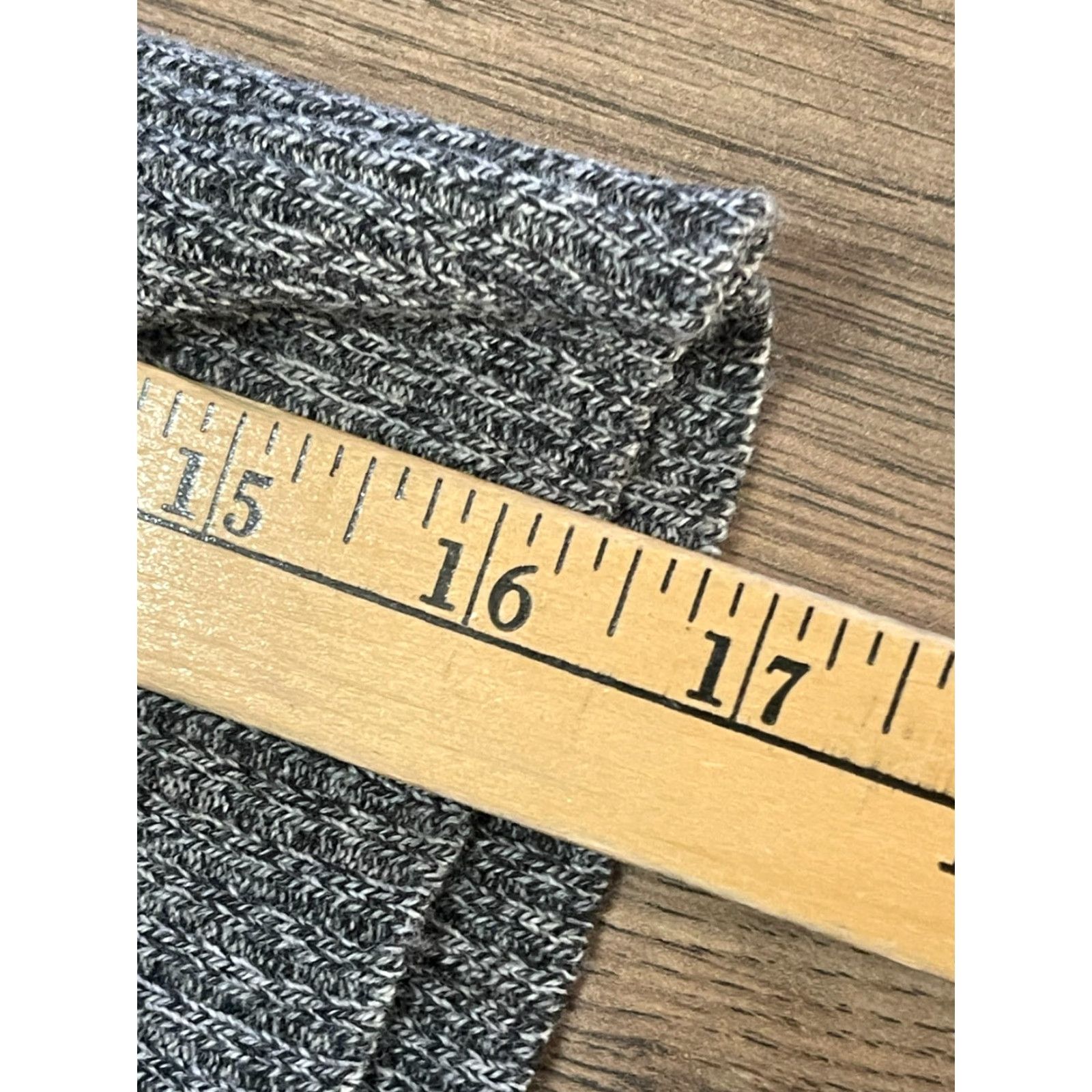 Vintage AGB Sweater Women's Medium Gray 3/4 Sleeve Pullover Cowl Neck Knit Solid Casual Vintage? No. Size M / US 6-8 / IT 42-44 - 4 Thumbnail