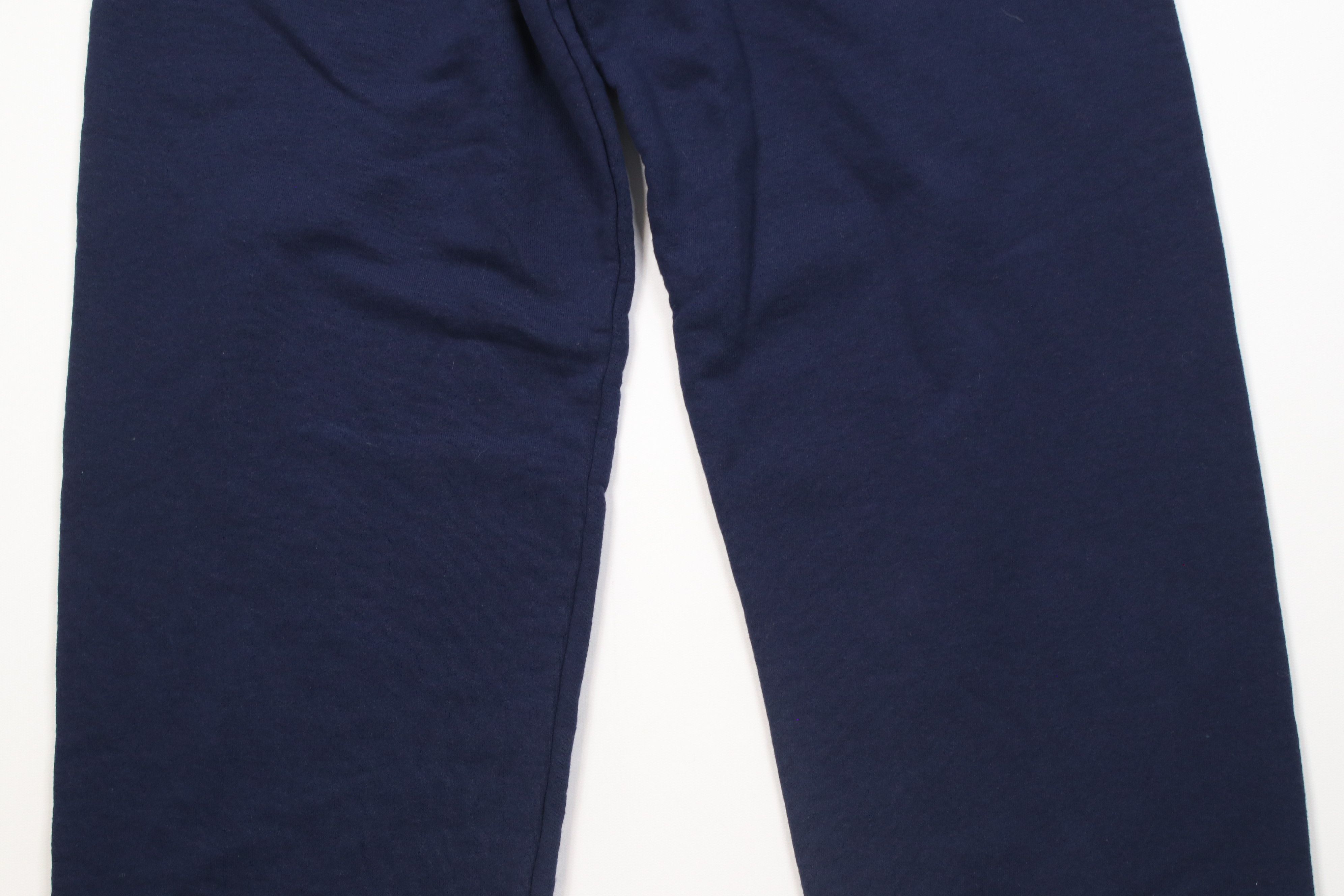 Vintage Vintage Y2K Streetwear Cuffed Sweatpants Joggers Navy Blue Size US 32 / EU 48 - 9 Thumbnail