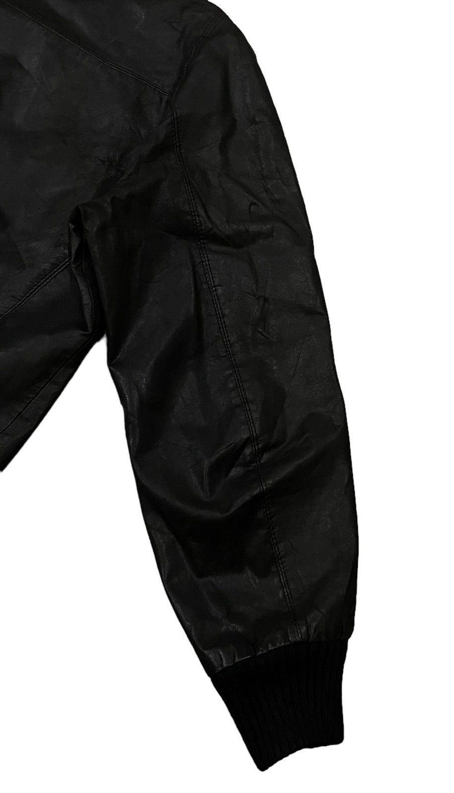 Comme des Garcons Tricot Comme Des Garcons Bomber Leather Jacket Size US M / EU 48-50 / 2 - 16 Thumbnail