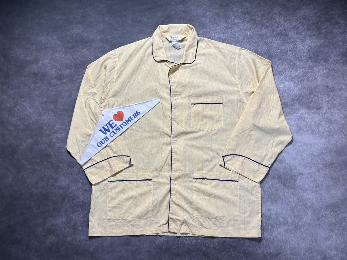 Christian Dior Monsieur Vintage Christian Dior Pyjama Shirt Sleep PJ 1990s Lounge Size US XL / EU 56 / 4 - 14 Thumbnail