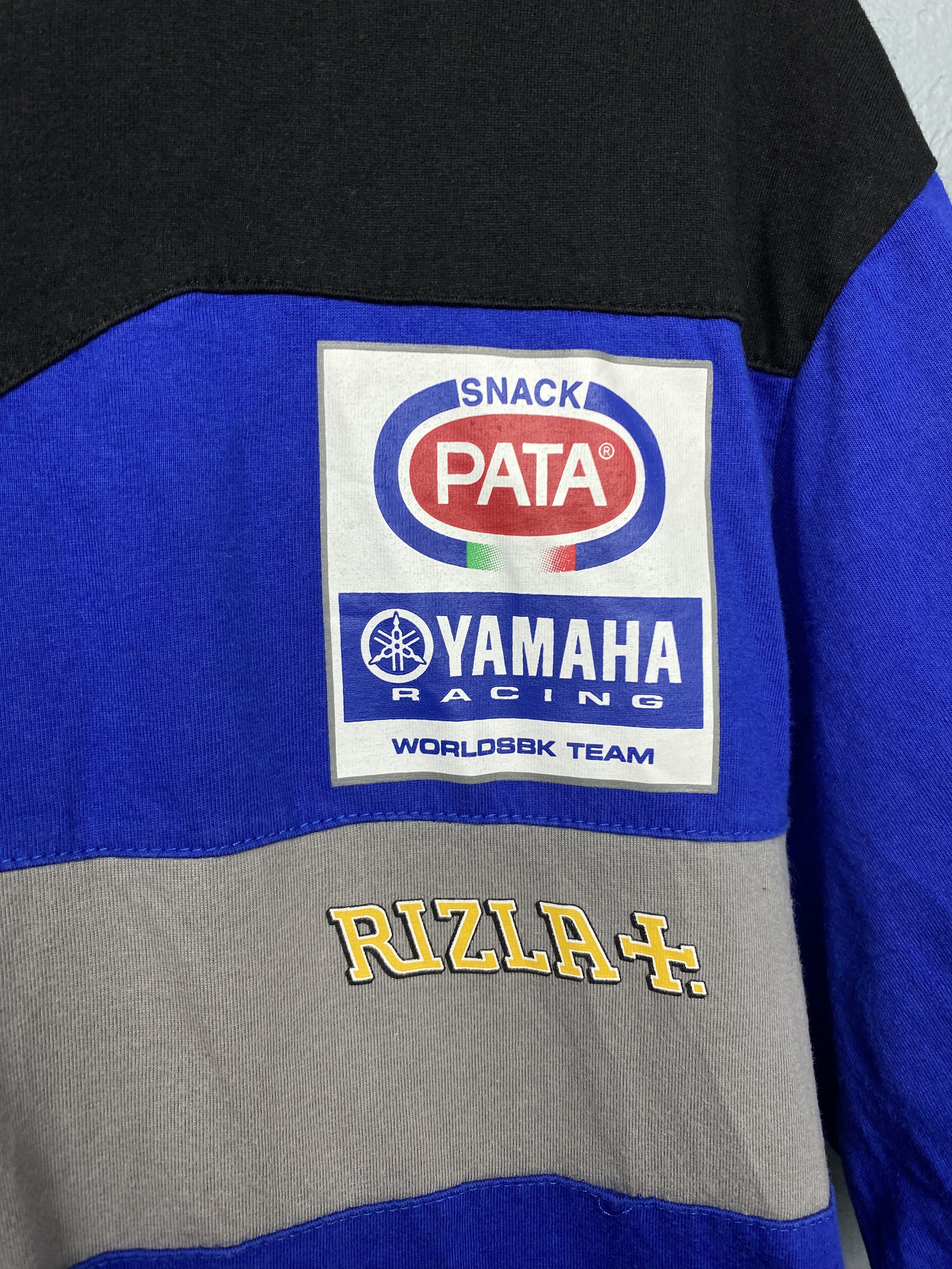 Japanese Brand Yamaha Racing Team Vintage Mens Crew Neck T-Shirt Size US XL / EU 56 / 4 - 3 Thumbnail