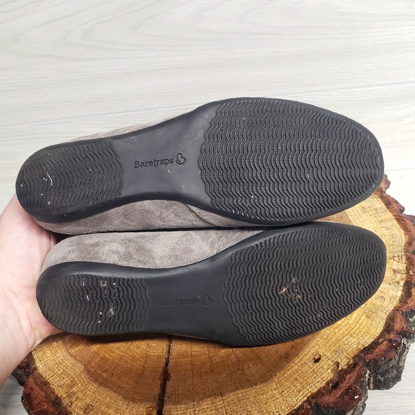 Vintage VINTAGE BareTraps Janine Gray Flats Loafers Slip On Round Toe Adult Women 8M Black Casual Workwear Womens Size US 8 / IT 38 - 5 Thumbnail