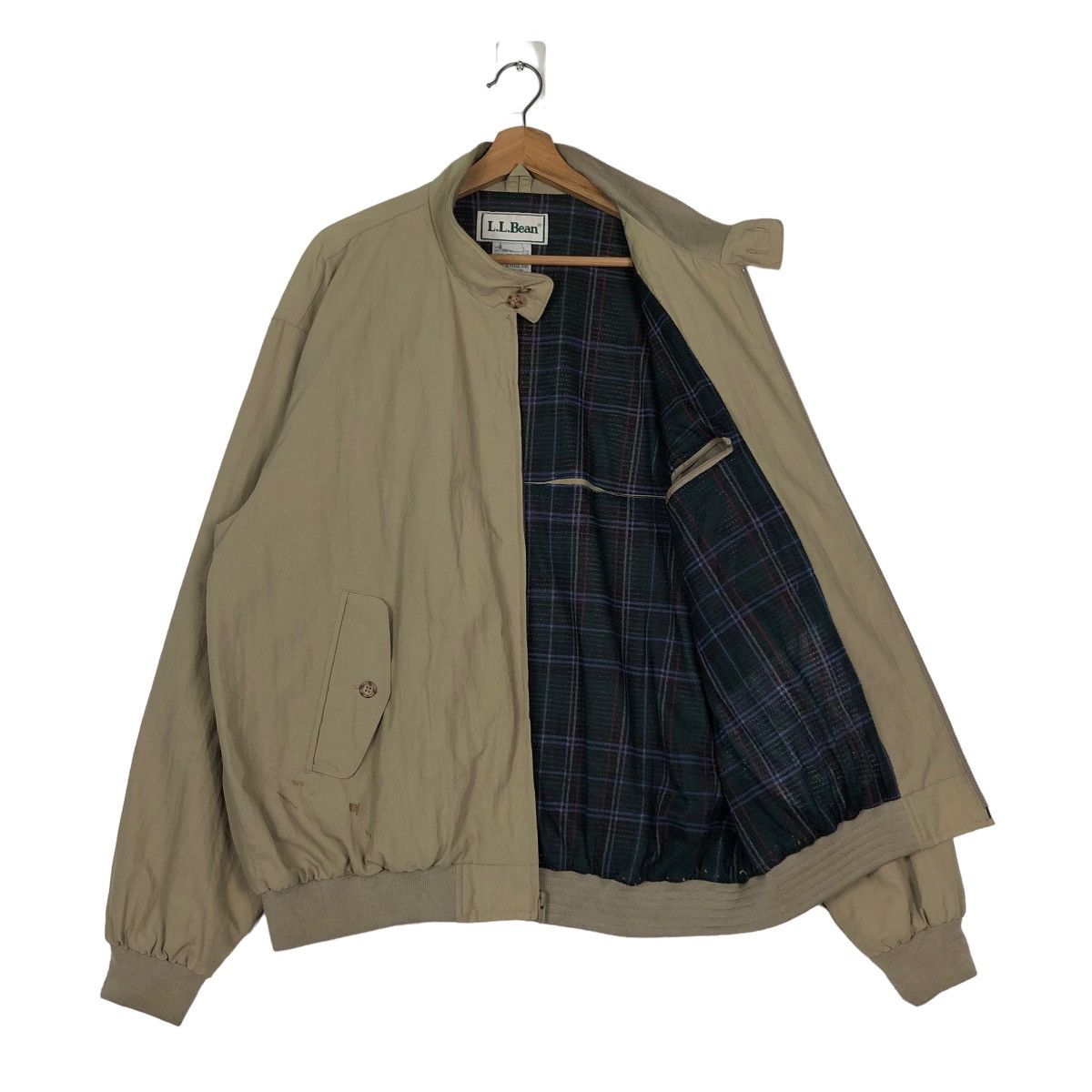 📌VINTAGE BOMBER JACKET L.L.BEAN BLANKET LINING