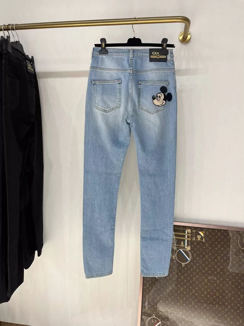 Gucci Gucci Disney co-branded Mickey jeans 2503-Nextarrow Size 25" / US 0 / IT 36 - 2 Thumbnail