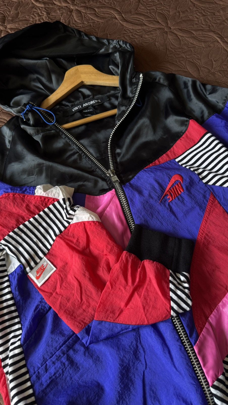 Vinti Andrews Vinti Andrews Archive Reconstructed Patchwork Nike rare❗️ Size US L / EU 52-54 / 3 - 1 Thumbnail