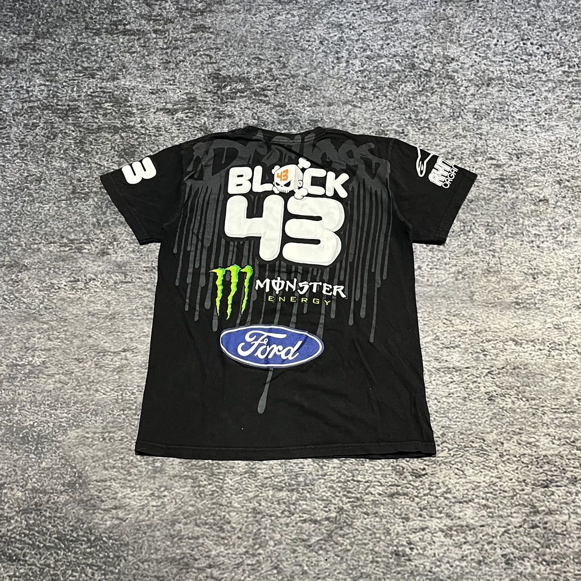 Vintage Ken Block Monster Energy DC Shoes Alpinestars Y2K T Shirt Size US S / EU 44-46 / 1 - 2 Thumbnail