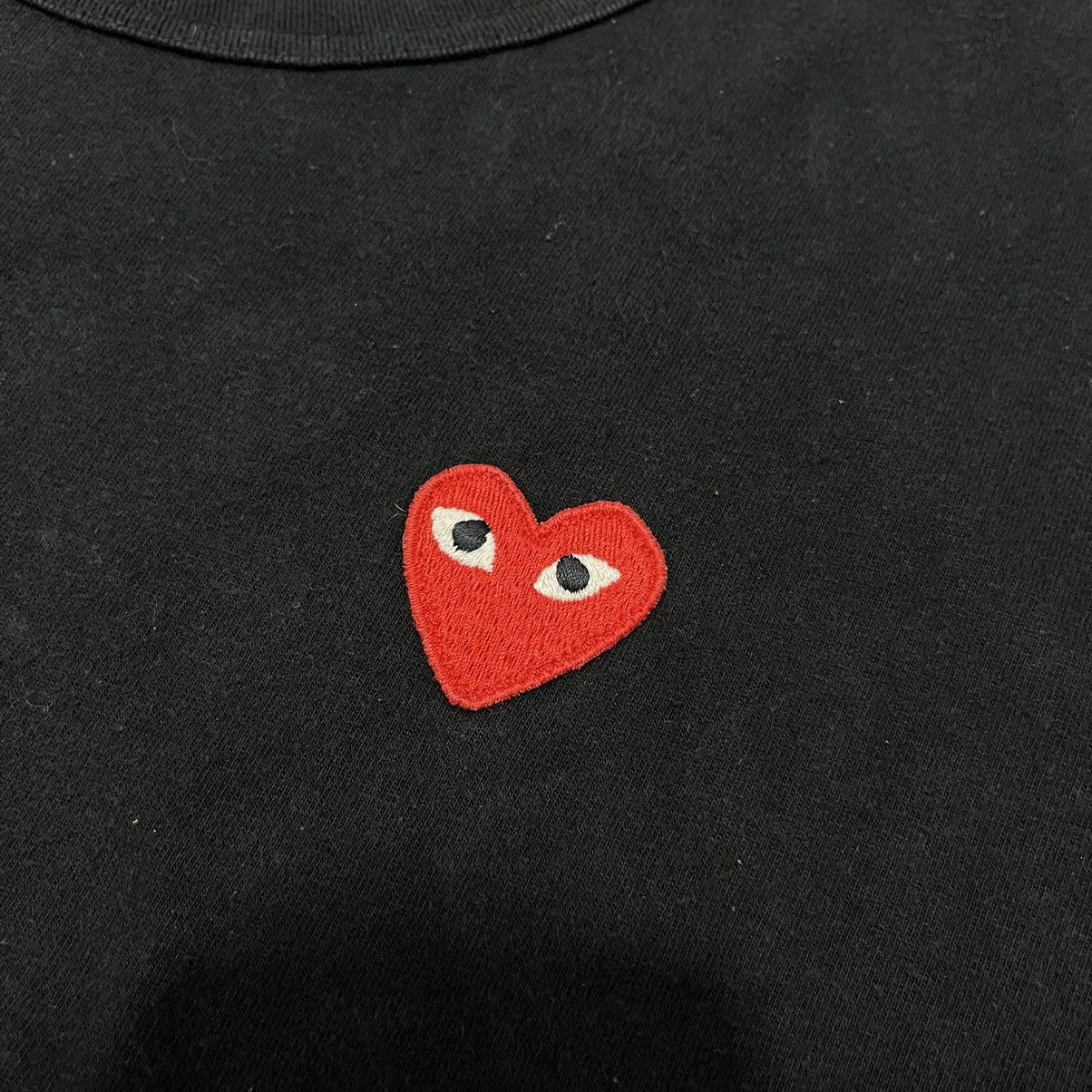 Comme des Garcons PLAY Comme Des Garcons Red Heart Tee AZ-T108 AD2019 Size US XL / EU 56 / 4 - 3 Thumbnail