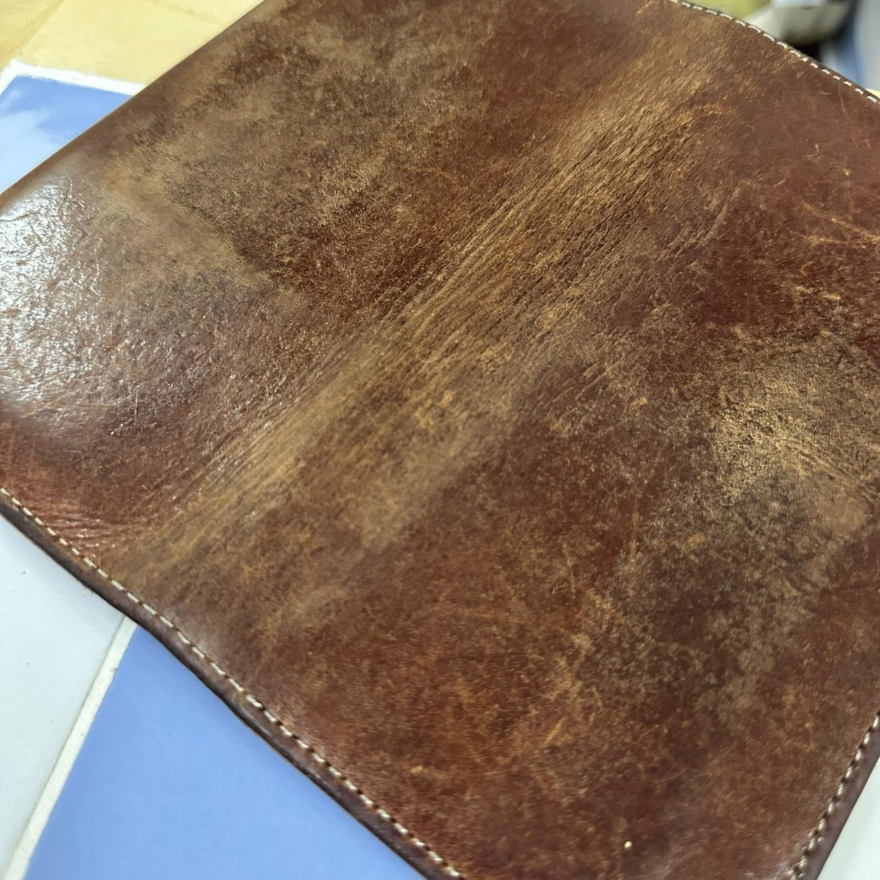 Porter Porter Yoshida Hoff Vintage Leather Long Wallet Japan Size ONE SIZE - 9 Thumbnail