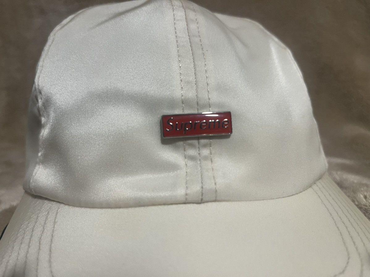 Supreme Supreme made in USA Enamel Logo 6 Panel Stone Cap / hat Size ONE SIZE - 3 Thumbnail