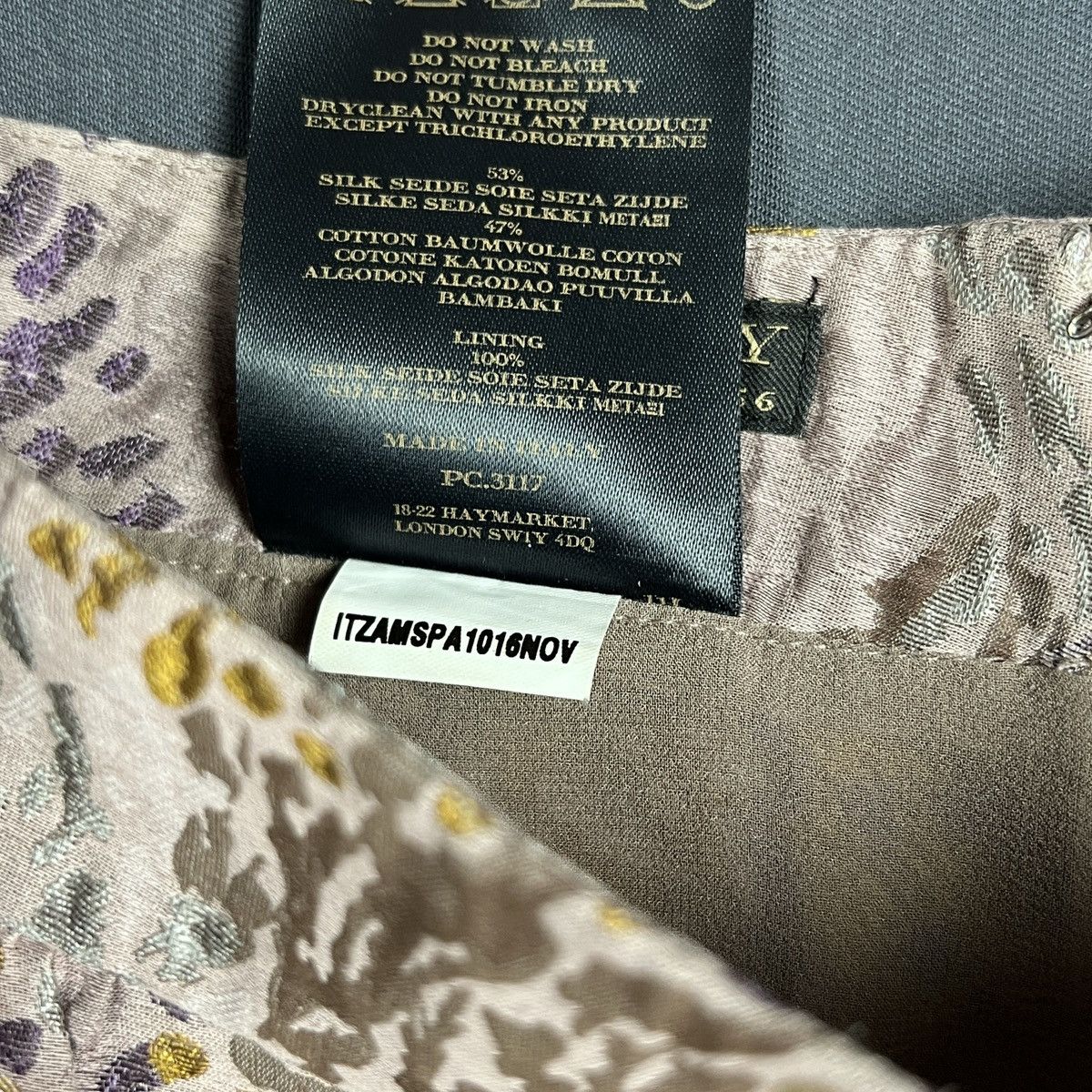 Burberry Burberry Jacquard Floral Silk Blend midi Skirt Size 42 Size 28" / US 6 / IT 42 - 7 Thumbnail