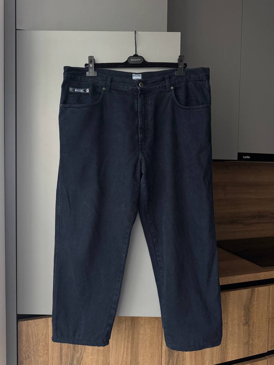 Moschino Size 42 Vintage Moschino Jeans Blue Loose Fit Trousers Size US 42 / EU 58 - 5 Thumbnail