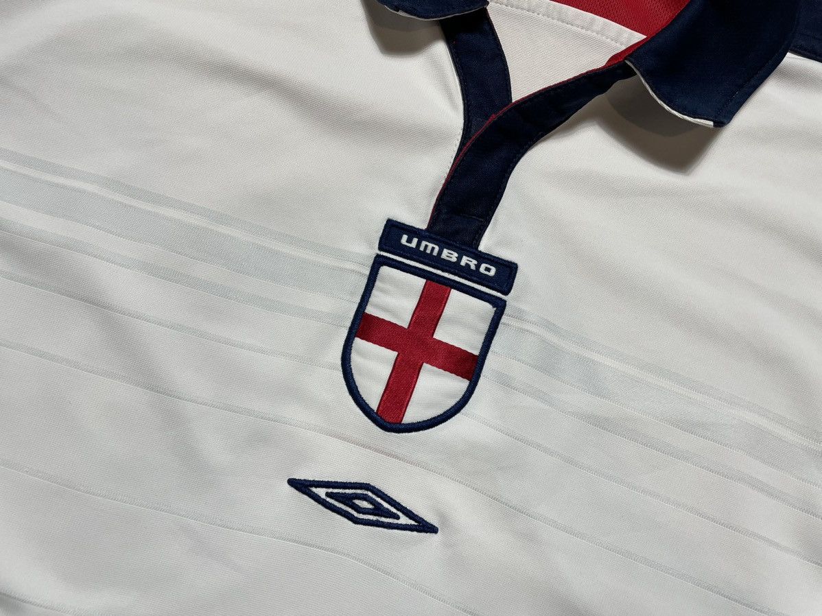Umbro Vintage Umbro England National Team Reversible Soccer Shirt Size US XL / EU 56 / 4 - 12 Thumbnail