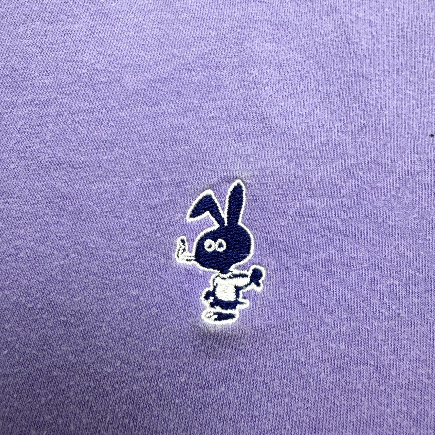 Vintage Cold World Pest Control Bunny Graphic T-Shirt Mens Small Purple Tee Size US S / EU 44-46 / 1 - 4 Thumbnail