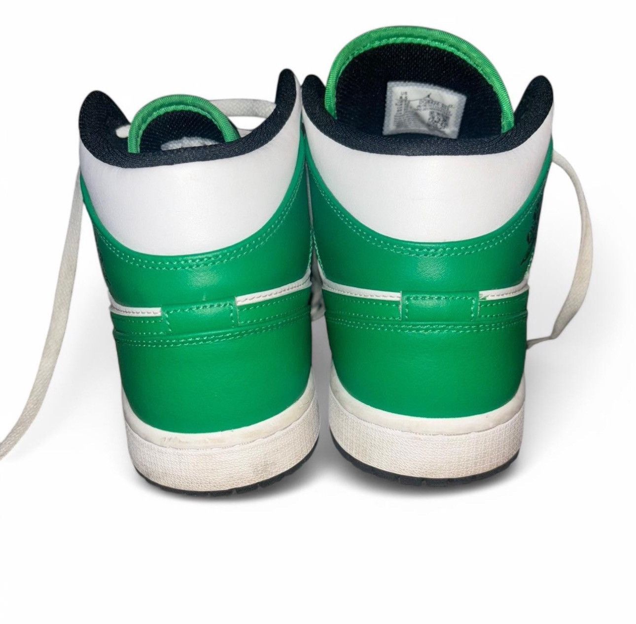 Jordan Brand × Nike Nike Air Jordan 1 Mid Lucky Green Size US 8.5 / EU 41-42 - 8 Thumbnail