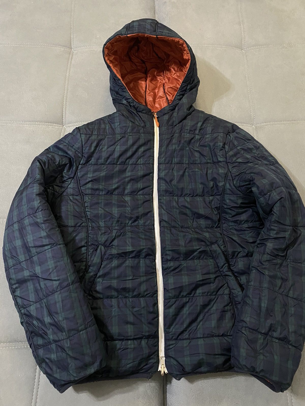 Armani × Emporio Armani × Giorgio Armani Armani Jeans Reversible Puffer Jacket Size US L / EU 52-54 / 3 - 8 Thumbnail