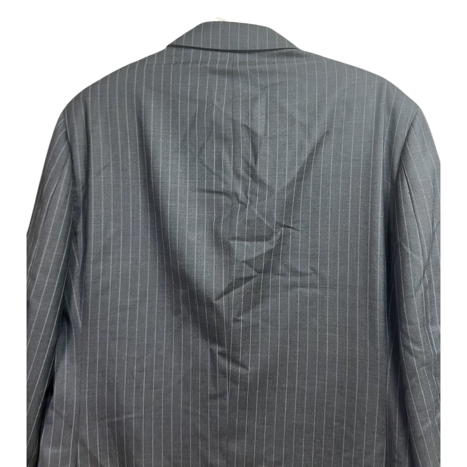 Brooks Brothers Brooks Brothers 346 Blazer 41R Gray Striped Madison Fit Size 42R - 13 Thumbnail
