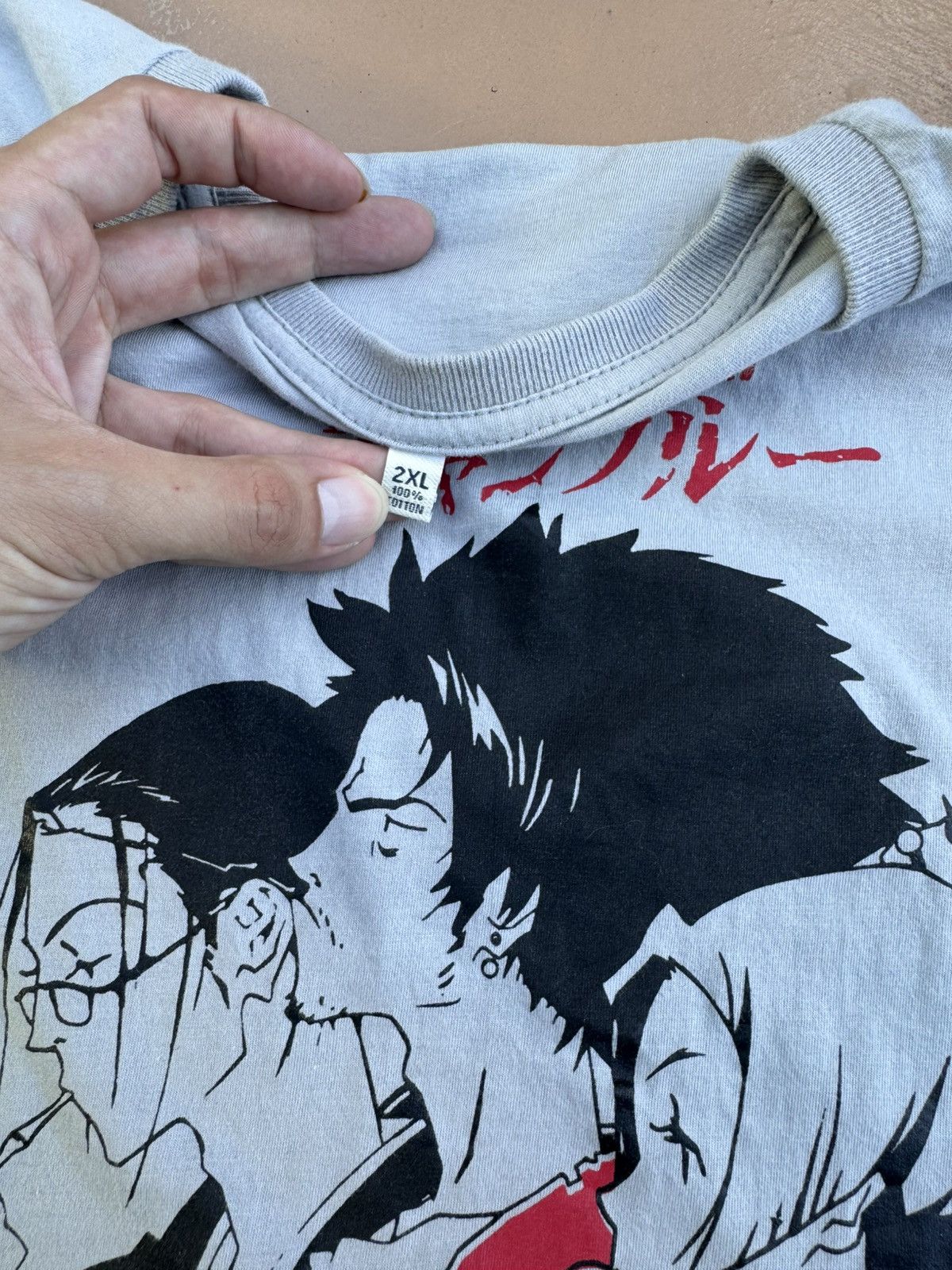 Anime Vintage Samurai Champloo anime tee Size US XXL / EU 58 / 5 - 4 Thumbnail