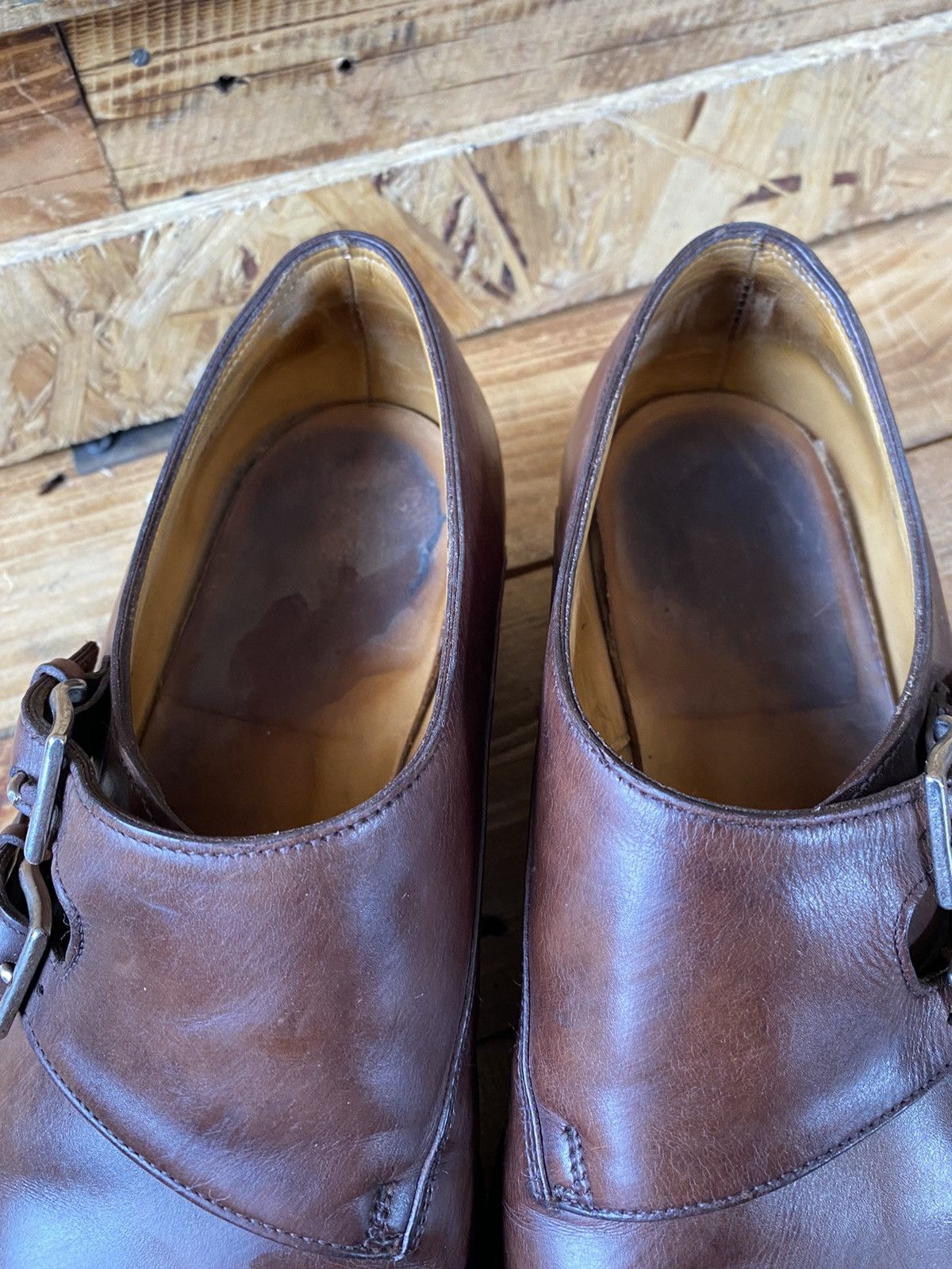 John Lobb John lobb chapel double monk strap leathers shoes sz6.5EE Size US 7.5 / EU 40-41 - 14 Thumbnail