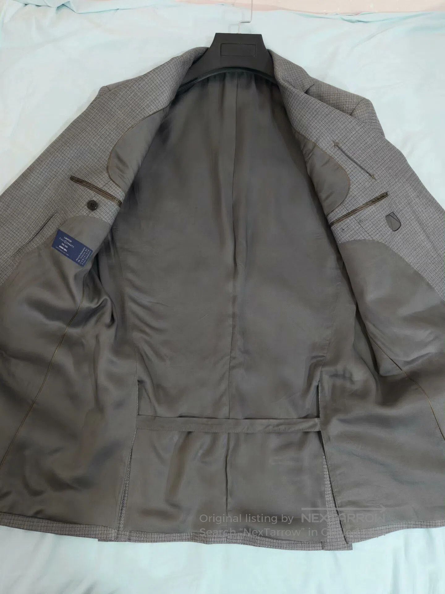 Cerruti 1881 Custom Italian Wool Half-Lined Suit. Size US M / EU 48-50 / 2 - 6 Thumbnail